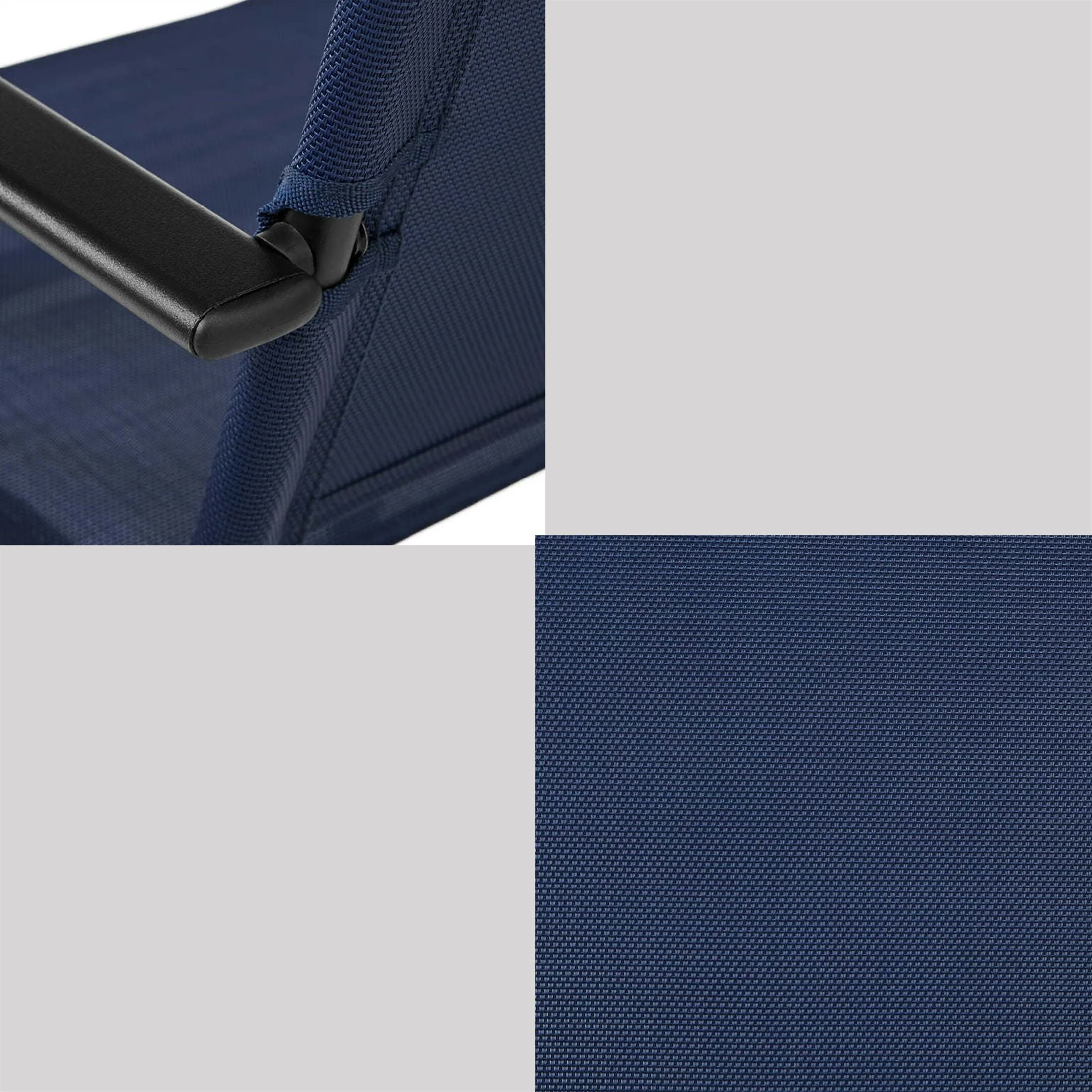 YJTONWIN Set of 2 Outdoor Steel Hanging Folding Chairs Blue