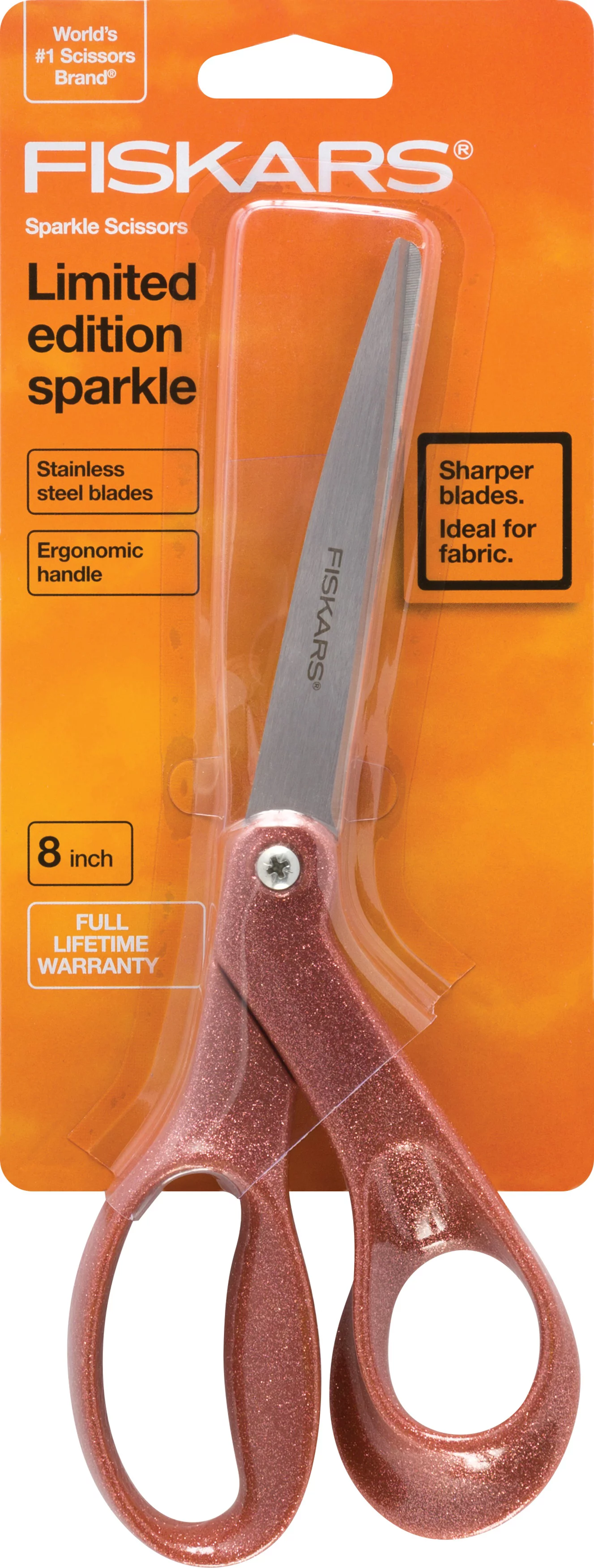 Fiskars Premier Bent Sparkle Scissors 8