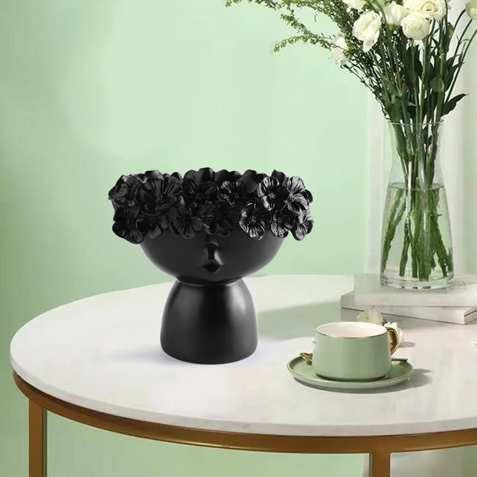 Resin Succulent Planter Cactus Plant Pots Window Boxes and Birthday Gifts Decoration