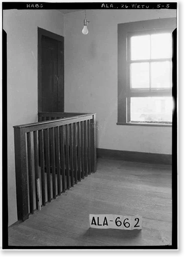 Historic Framed Print, Old Tavern, Broad & West Bridge Streets, Wetumpka, Elmore County, AL - 5, 17-7/8