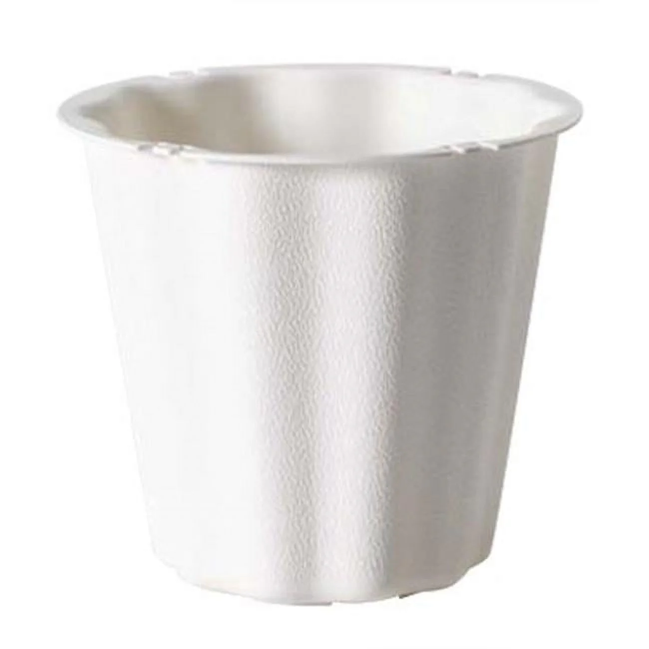 White Plastic Planter
