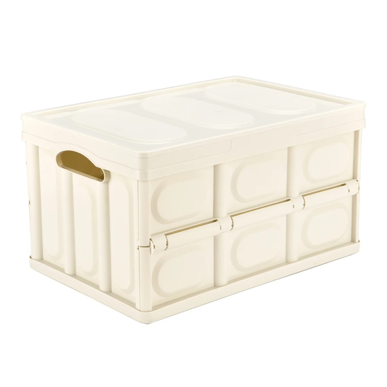 Stylish Lightweight Folding Beach Chairs for Adults: Set of 2 Portable Backpack Chairs with Beach Towel Pouch - 5 Position Reclining and 13 inch High Backrest - Includes White Storage Box