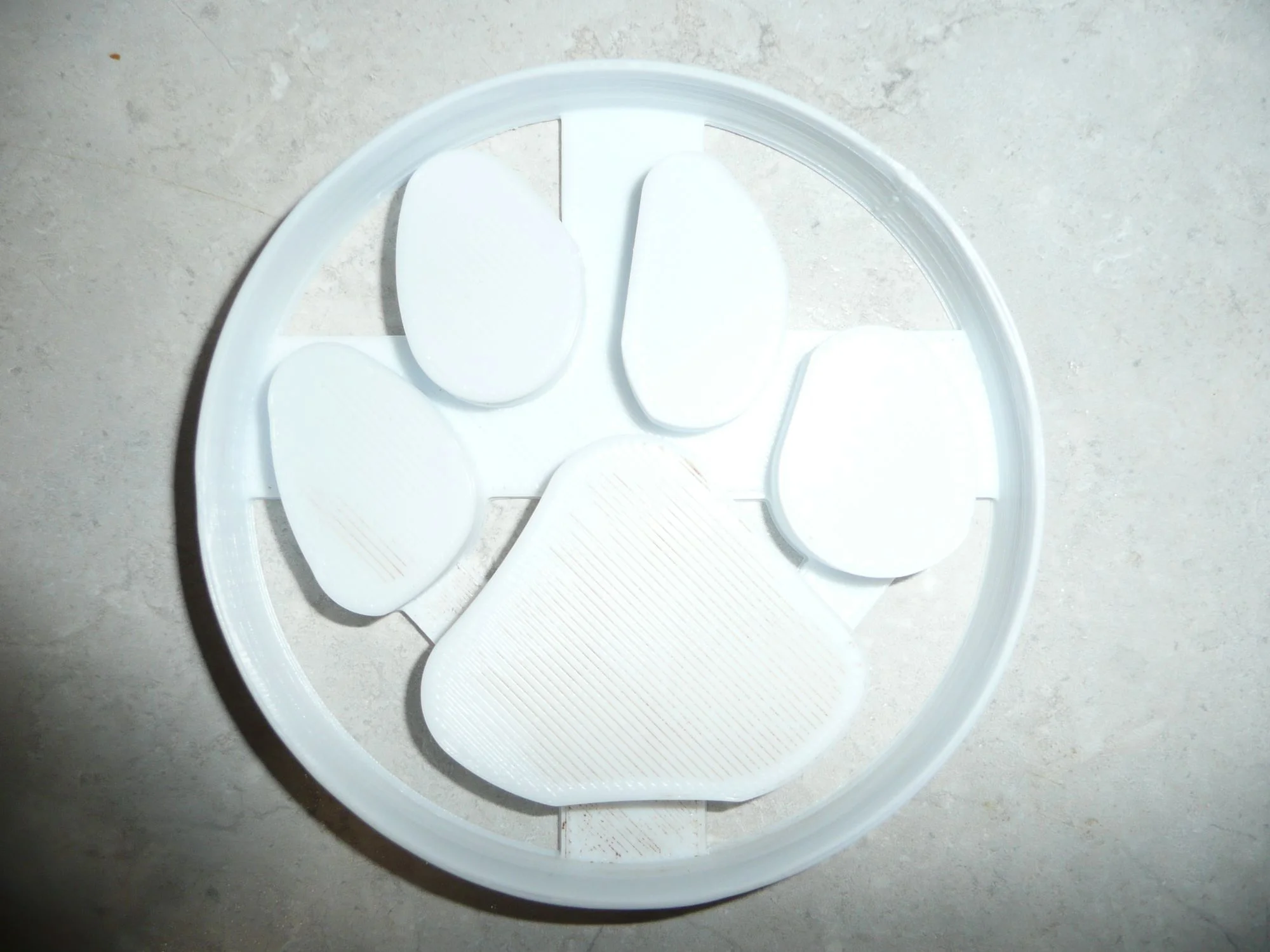 Tiger Cat Paw Print Pawprint School University Mascot Cookie Cutter USA PR2667