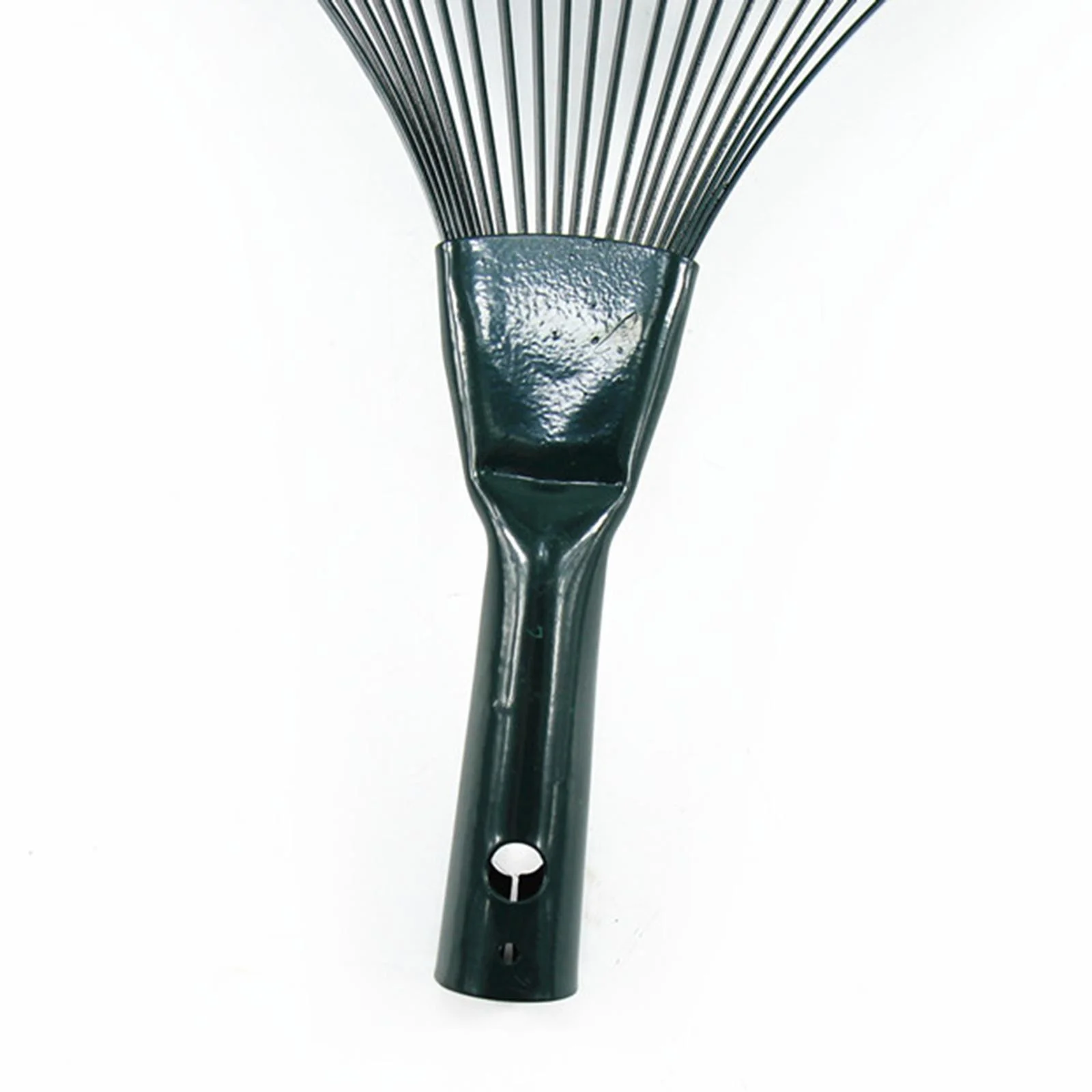 Miulika Garden Leaf Rake Garden Rake Easy to Carry Premium Durable Lawn Rake Head Metal Rake for Gardening Grass Clippings Yard Lawns