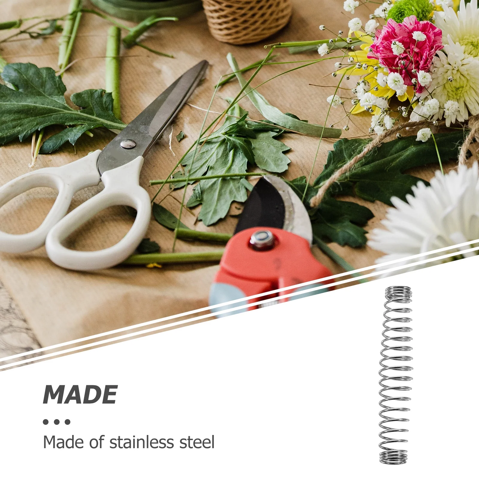 Pruner Spring Replacement Handheld Pruners Springs 3 Pcs Garden Shears Pruning Stainless Steel Parts