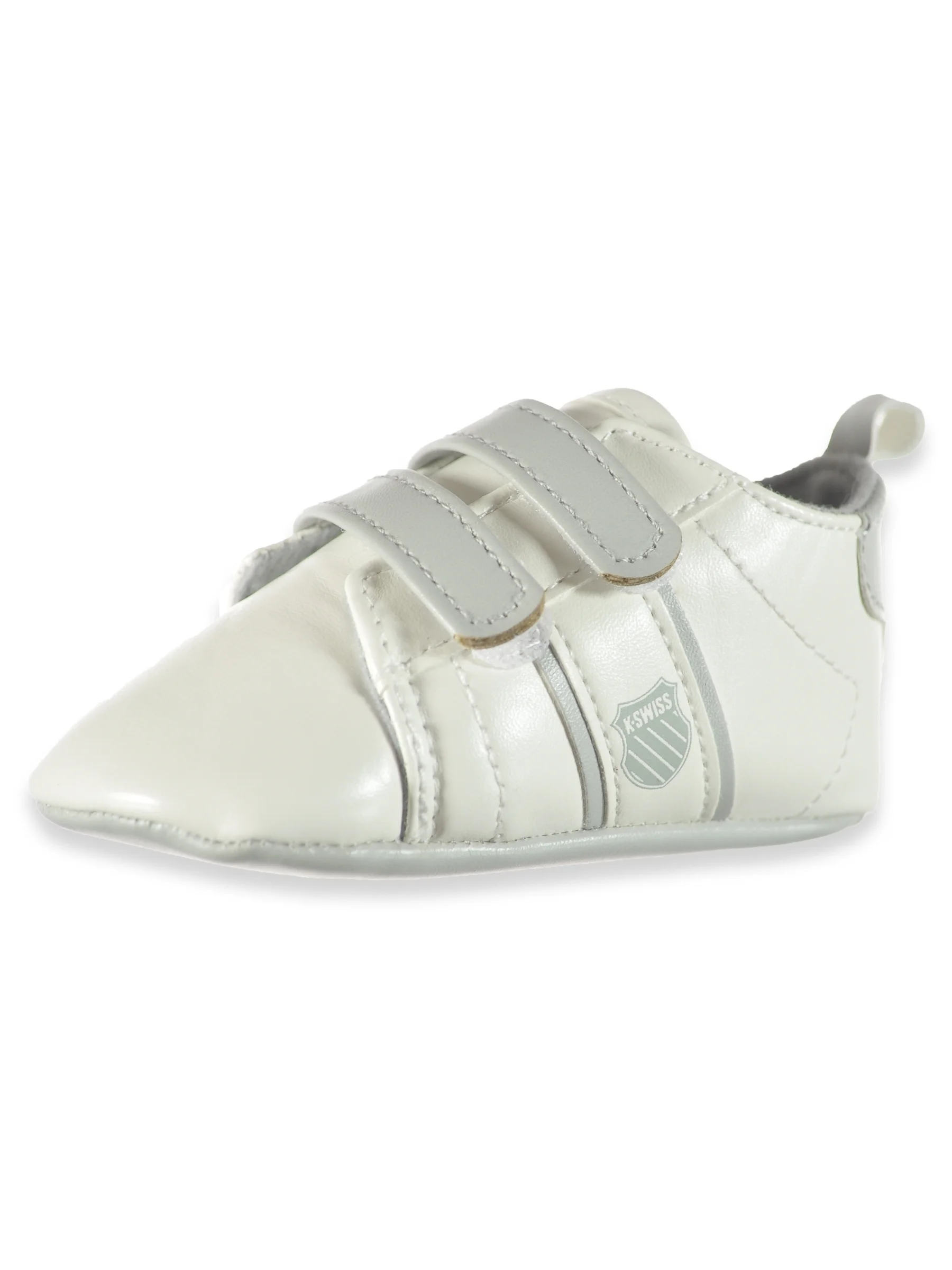 K-Swiss Baby Girls' Sneaker Booties - gray, 6 - 9 months (Newborn)