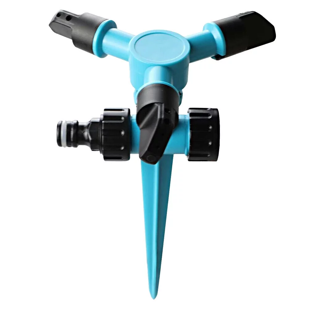 US 2-4 Pack 360° Rotation Auto Irrigation System Garden Lawn Sprinkler Watering