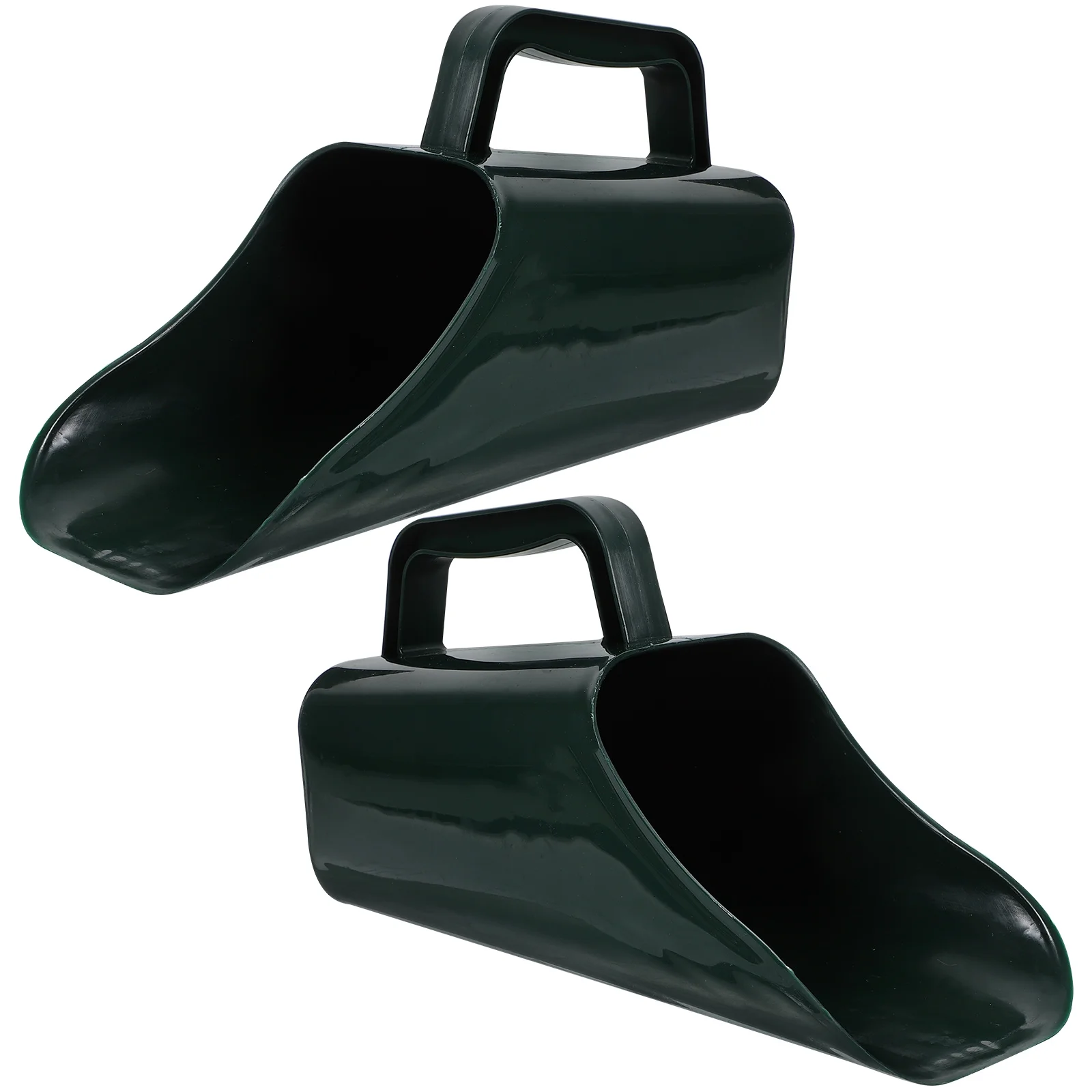 Guichaokj 2pcs Multifunctional Fish tank Bucket Tool Sediment clearing Shovel Handheld Garden Scoop for Soil