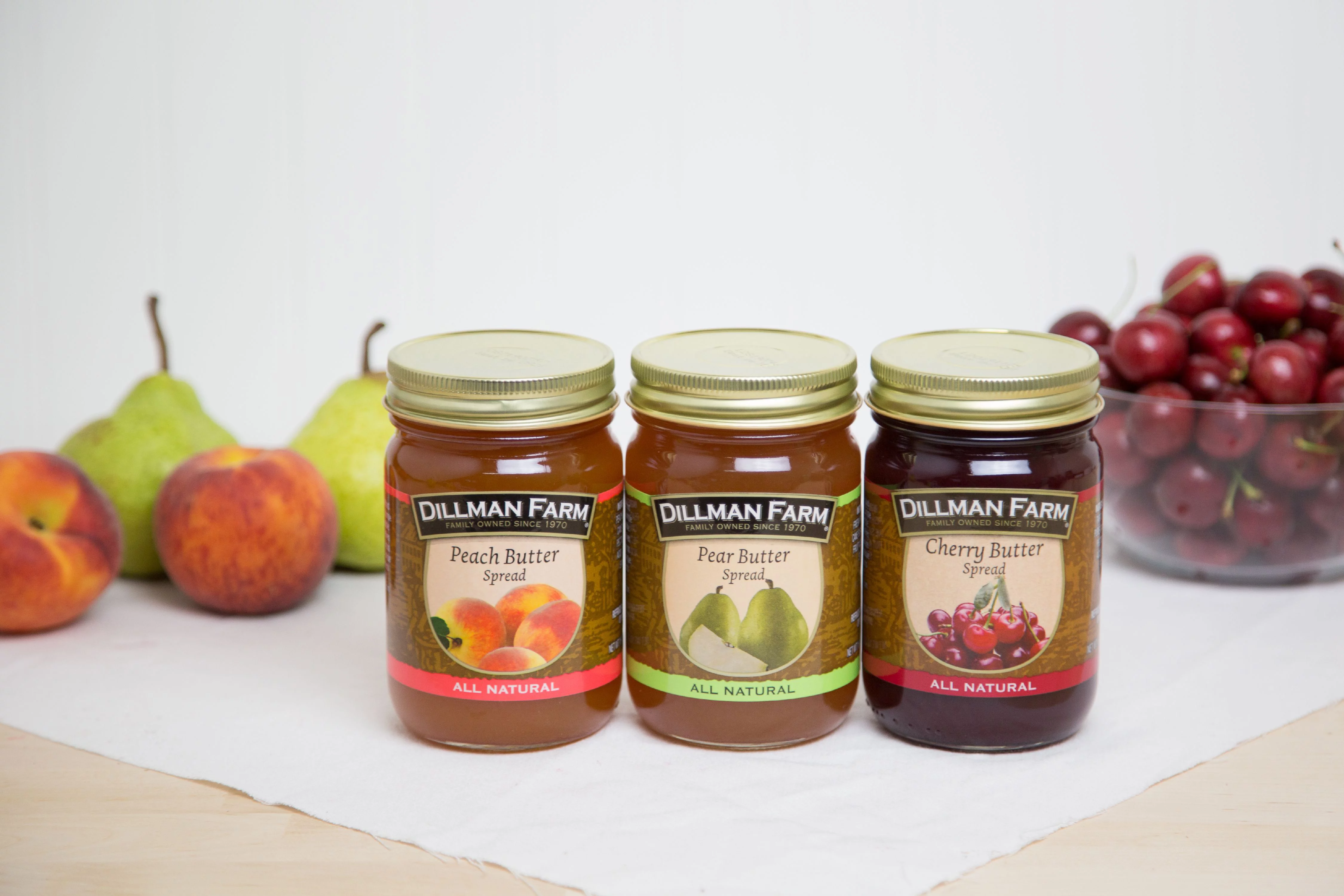 Dillman Farm 6 Piece Fruit Butter Variety Pack