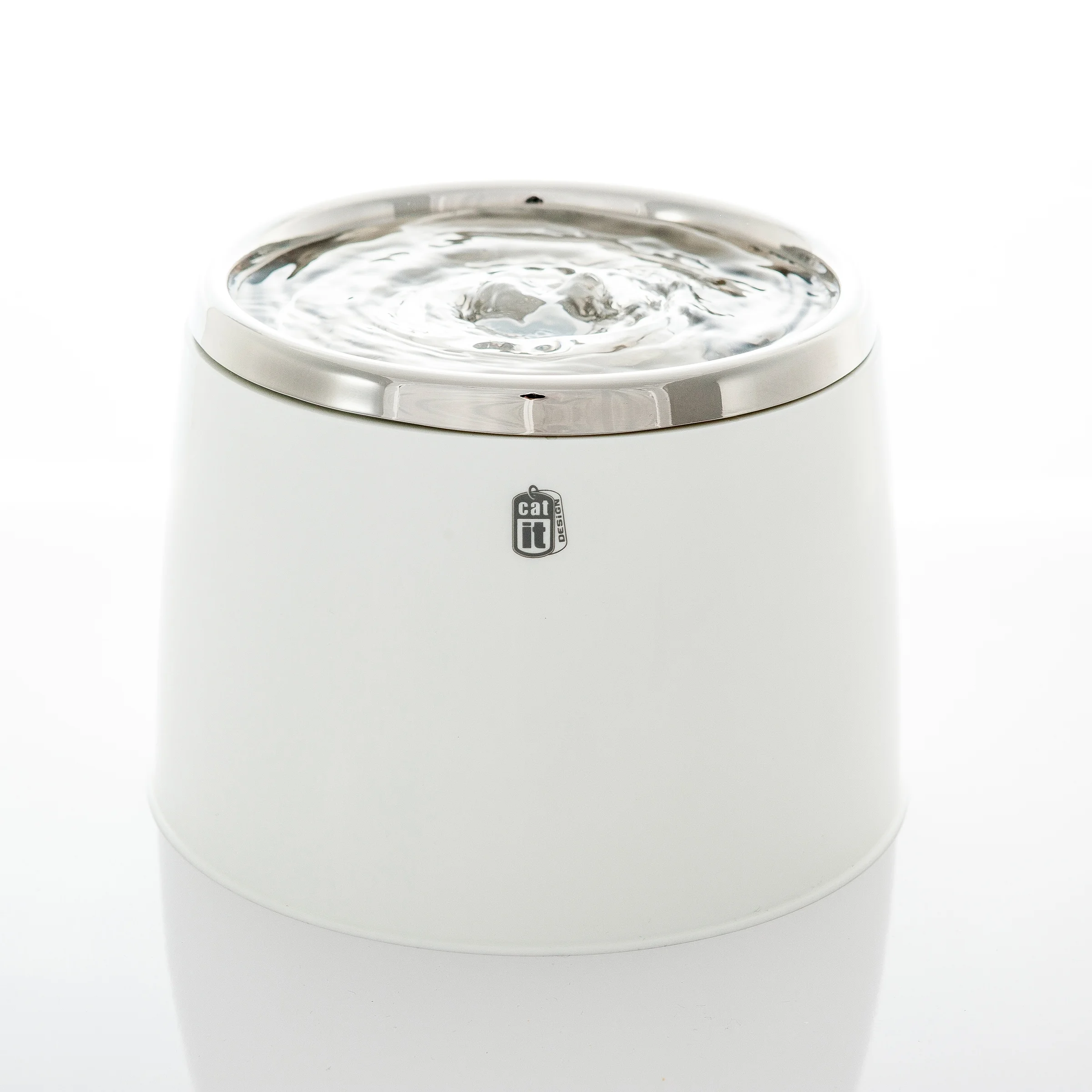 Catit Fresh & Clear Stainless Steel Top Drinking Fountain, 64 fl. oz.