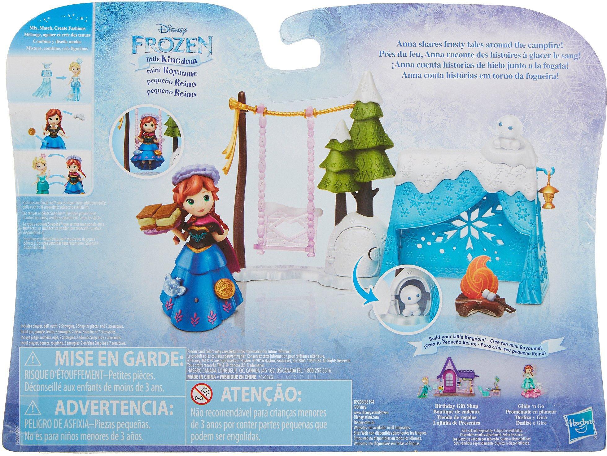 Camping Adventures Frozen Doll Playset