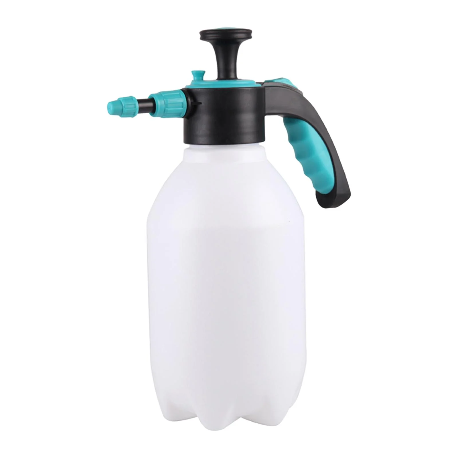 Miulika Handheld Air Pressure Watering Can 2L Spray Bottle Easy to Use Sturdy Portable Car Wash Sprayer for Watering Flower Gardening
