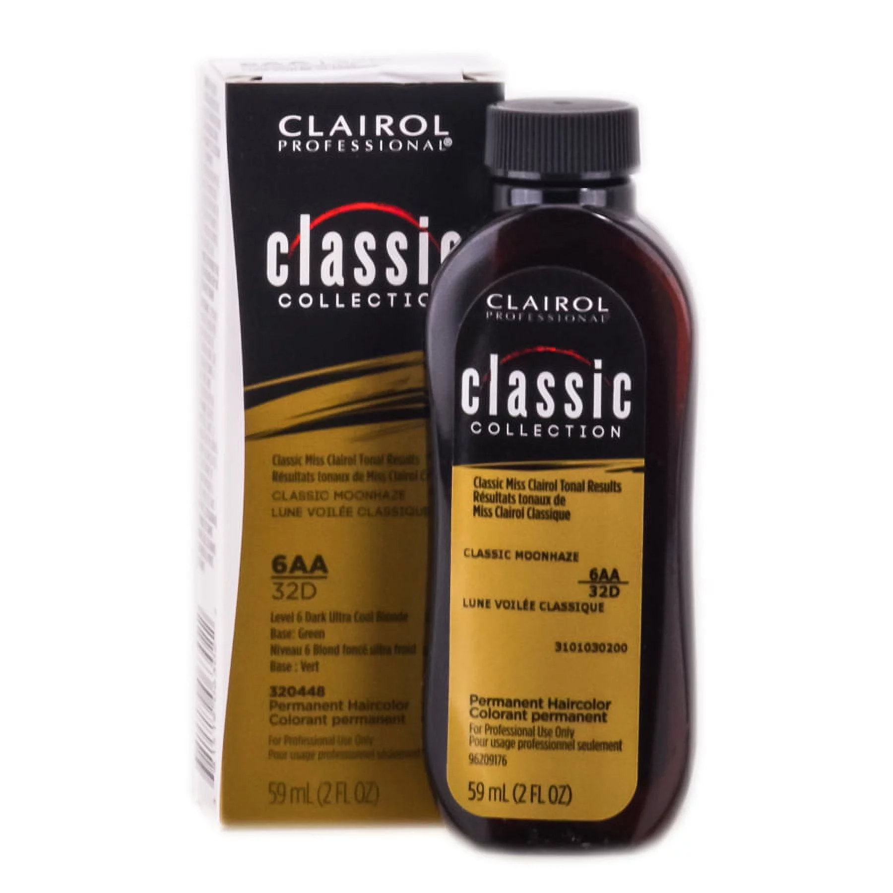 Clairol Professional Classic Collection Permanent Haircolor (Color : 6AA / 32D - Classic Moonhaze)