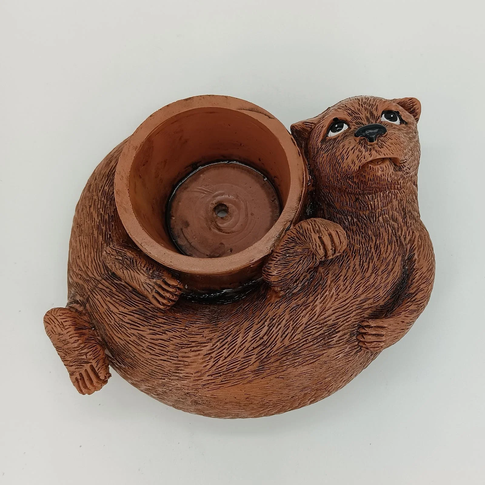 1 PCS Resin Daisy The Planter Swing Face Planter Pot Hanging Resin Flower Head Planters For Indoor And Outdoor Succulent Pots For String Of Pearls Ideal Gifts For Mon