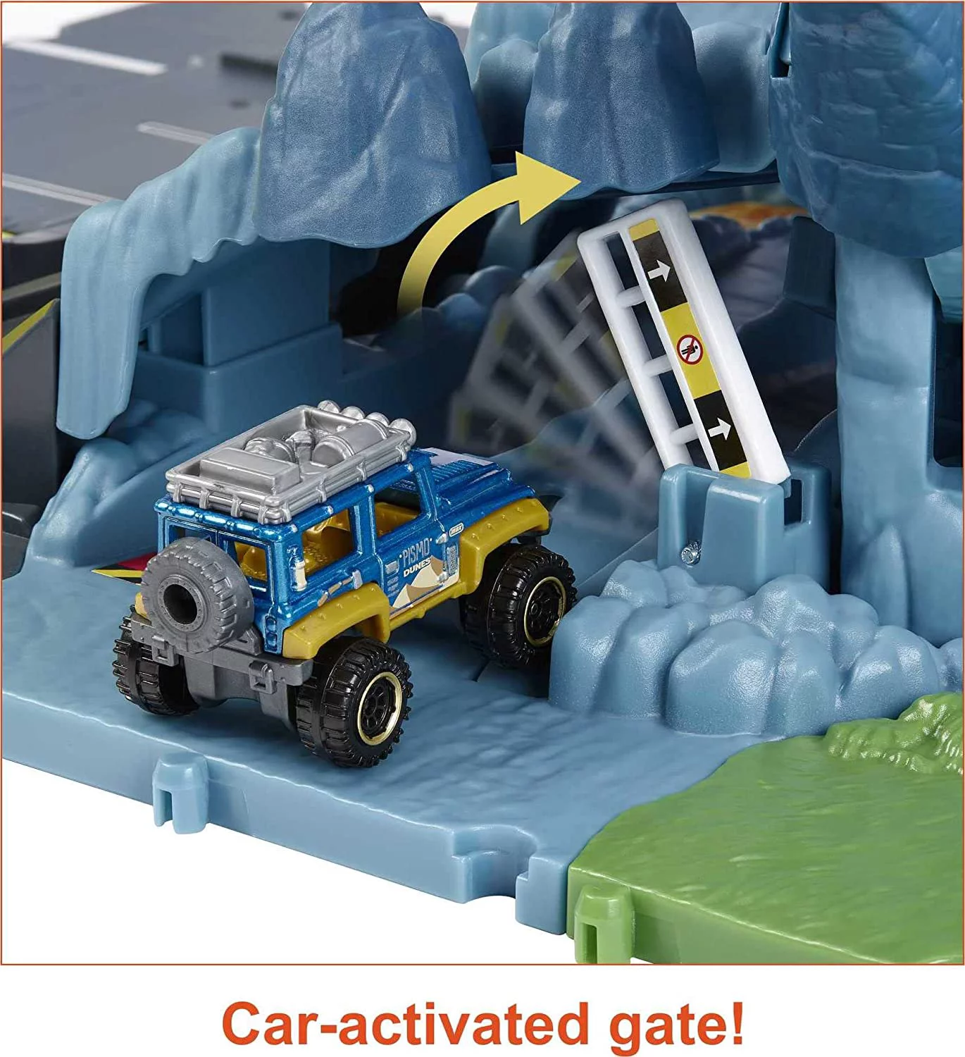 Matchbox Action Drivers Volcano Escape Playset With Lava Explosion