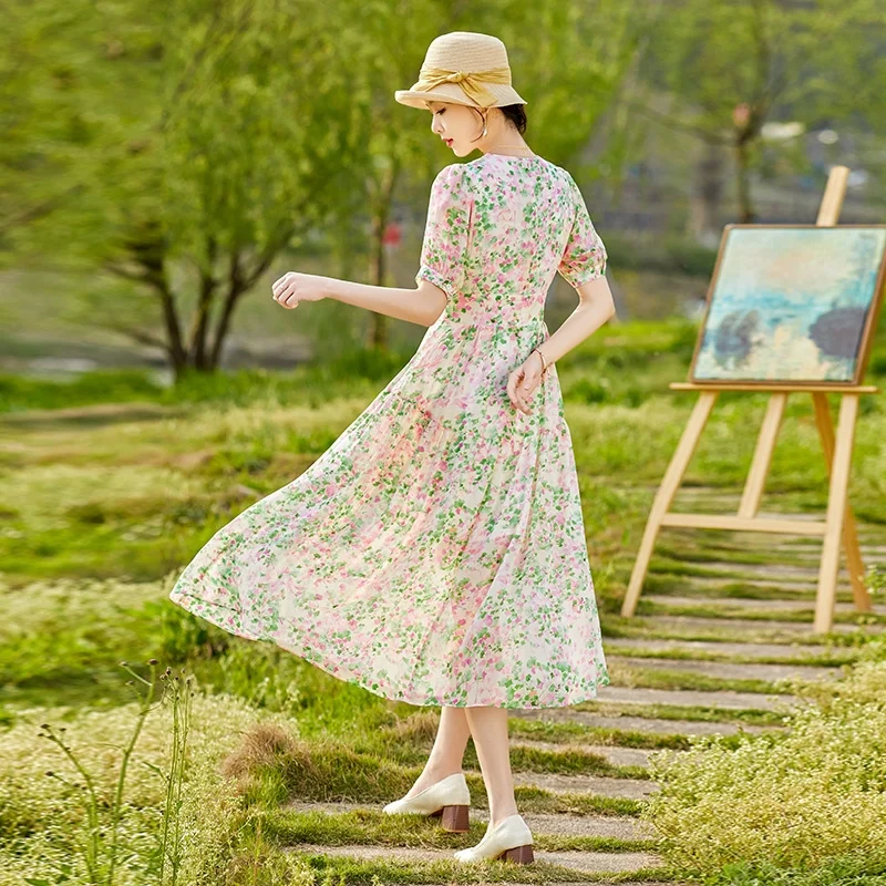 Ginkgo Biloba Flower Dress (Wearable) Ginkgo Leaf 2Xl Gentle Wind Fairy Classical Leisure