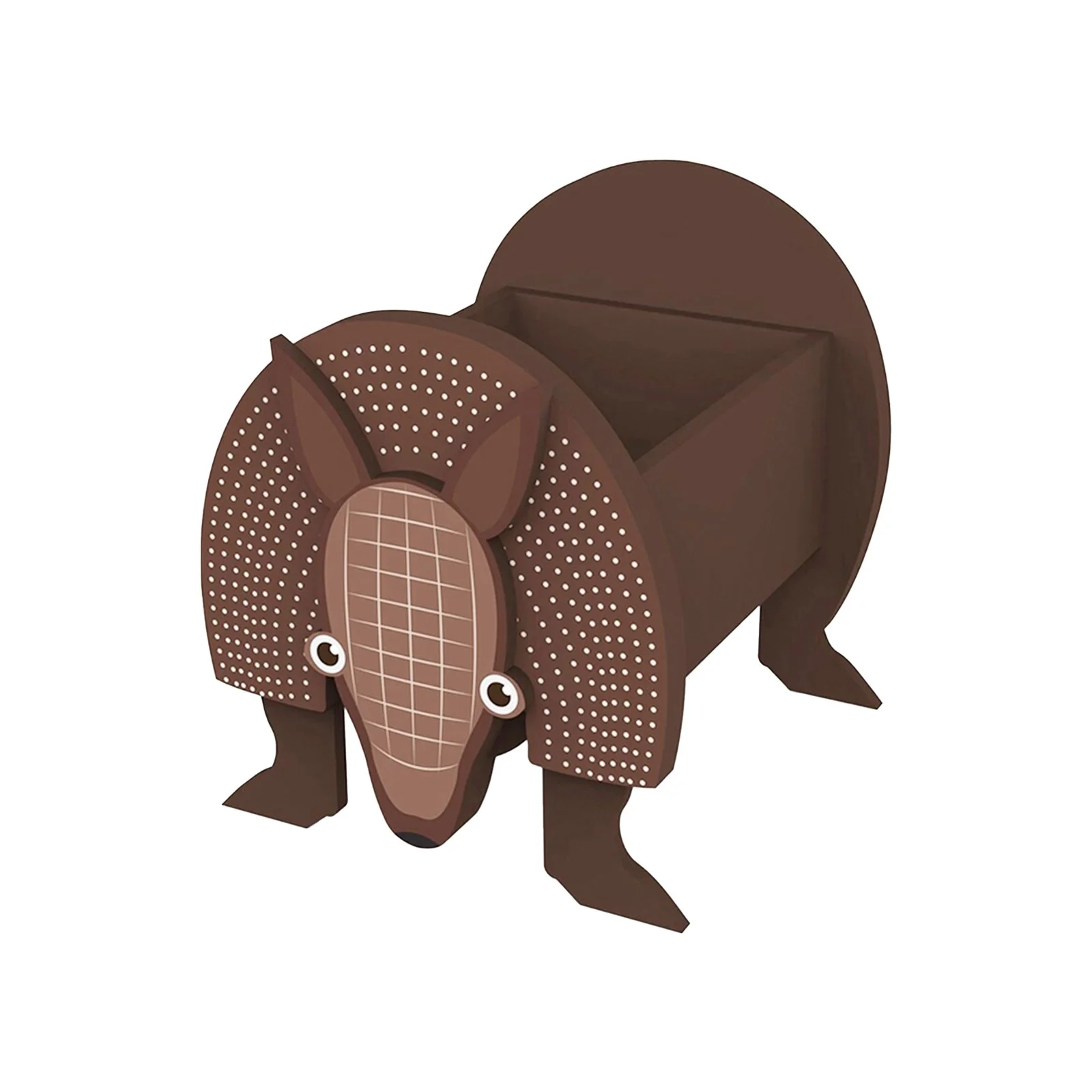 SIfdSeng Armadillo Animal Flower Pot Cute Animal Flower Pot Flower Pot Dog Flower Pot Storage Container Dog Flower Pot Garden Pet Dog Storage Basin Decorative Ornaments 322