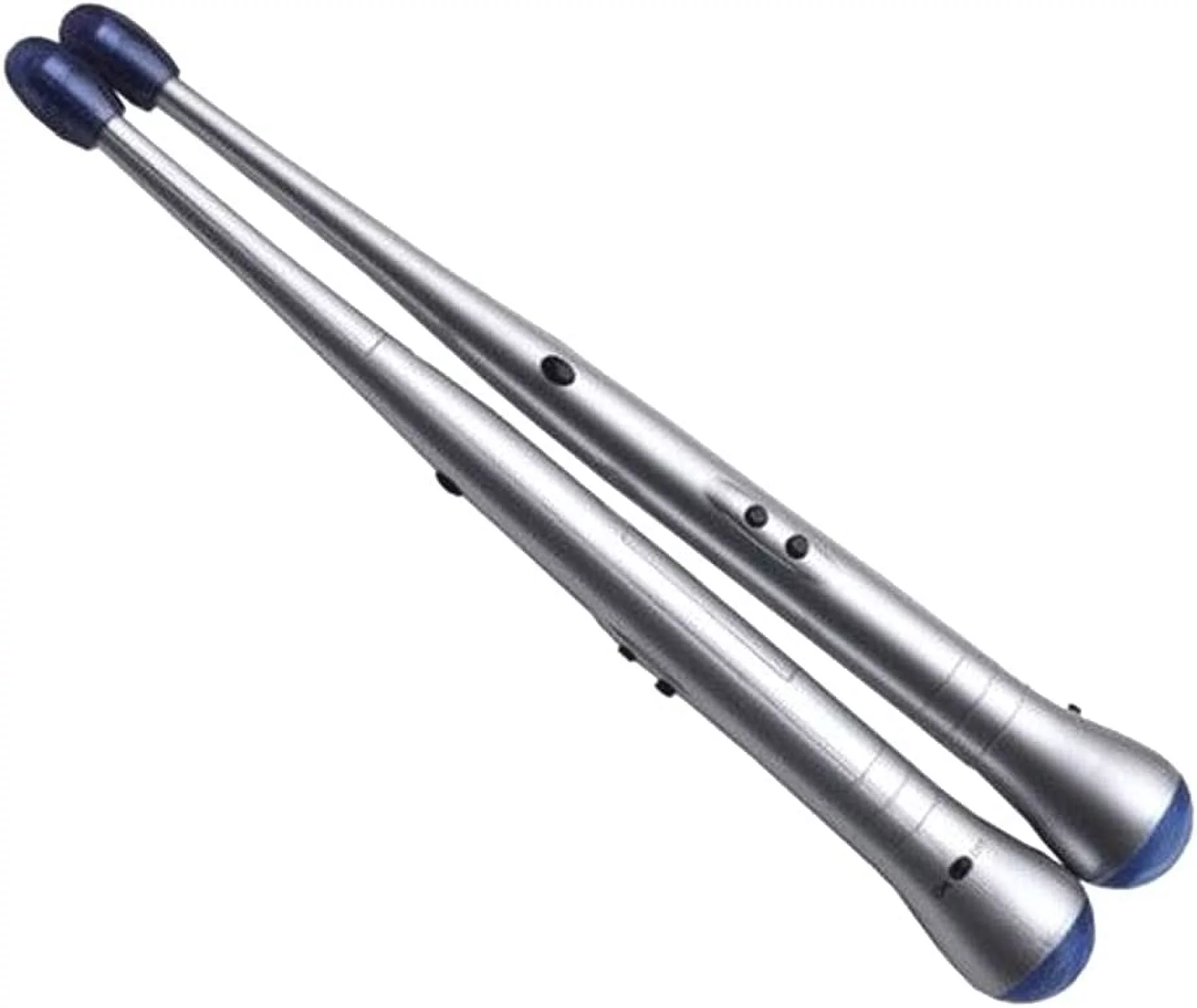 Bulk Buys OC872 Digital Air Drumsticks - Black, Blue, Silver