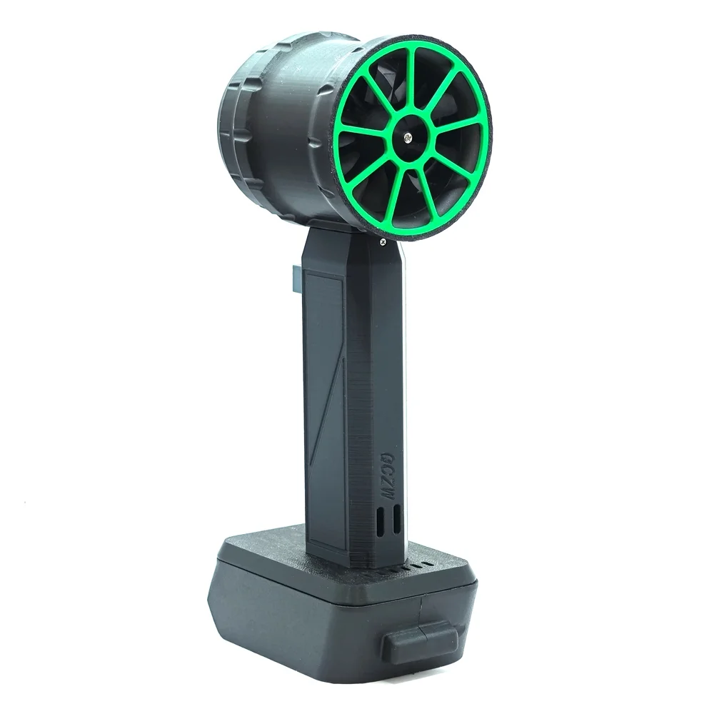 blower,With // 18v Batterie. Turbofan 50mm Motor Blower Tool Ducted Turbofan 50mm Motor Fan Compatible Batteries Optional Fan Car Handheld Car Blower