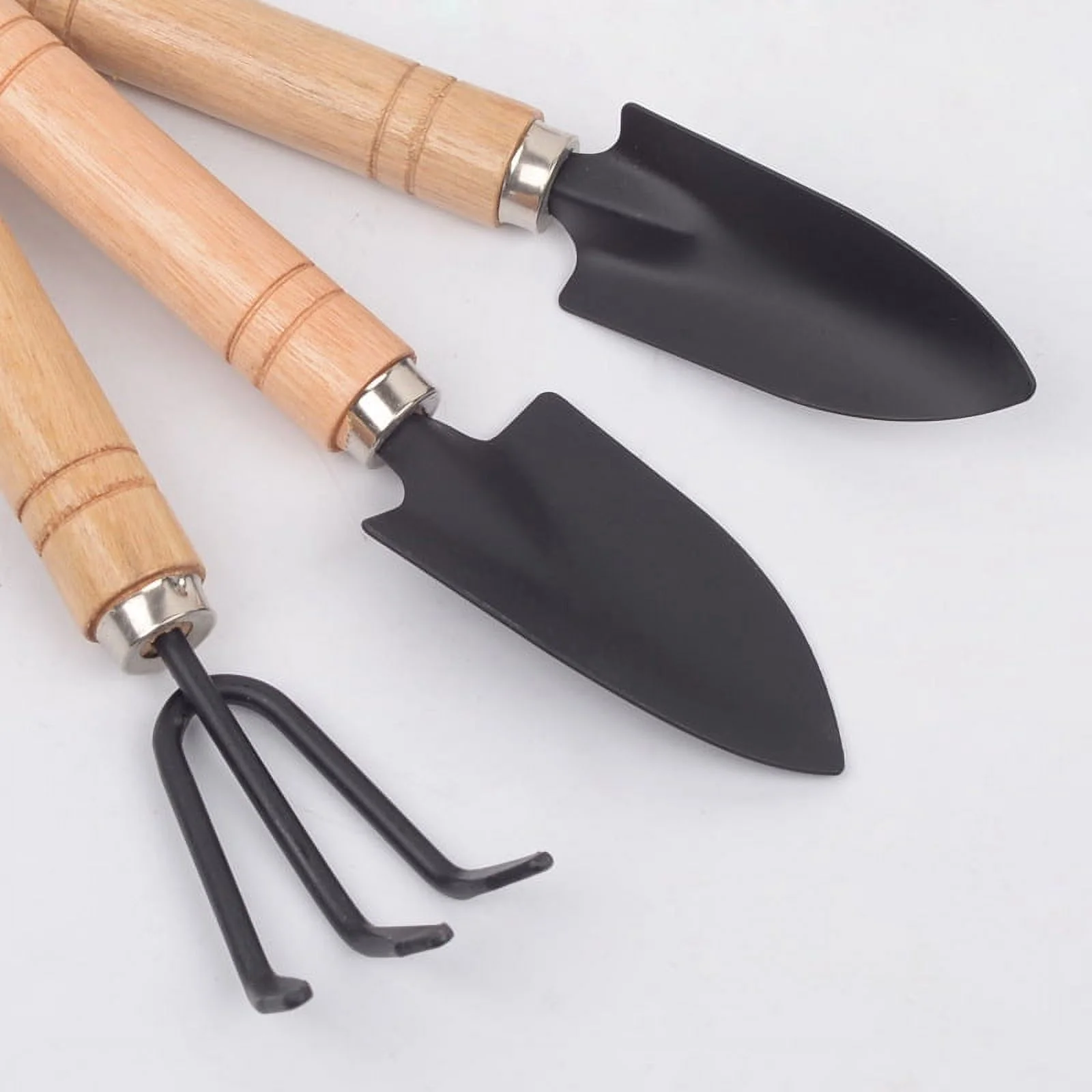 3Pcs Mini Gardening Plant Pot Gardening Tools Small Durable Shovel Rake Spade