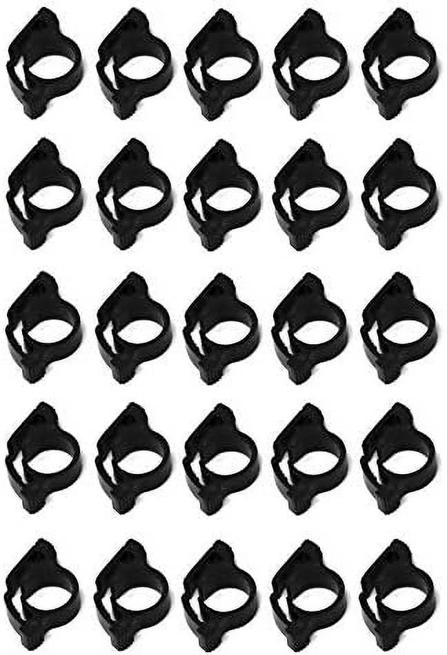 Inch High Pressure Drip Irrigation Tubing Clamps (25)