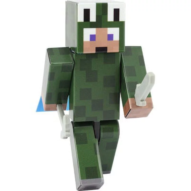 Lizard Costume Action Figure Toy, 4 Inch Custom Series Figurines by EnderToys