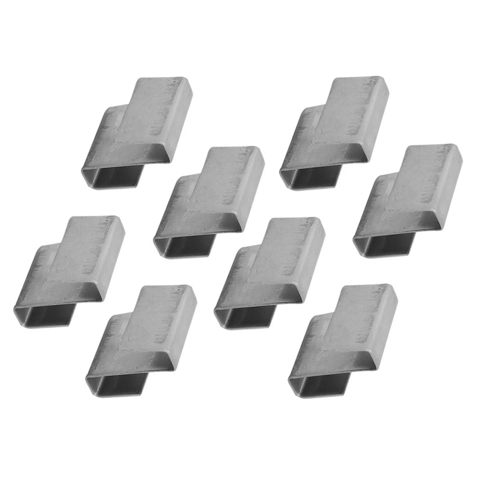 50pcs Glass Clamp Practical Stainless Steel Greenhouse Overlap S Clips Durable Glass Frame Fixing Clamp