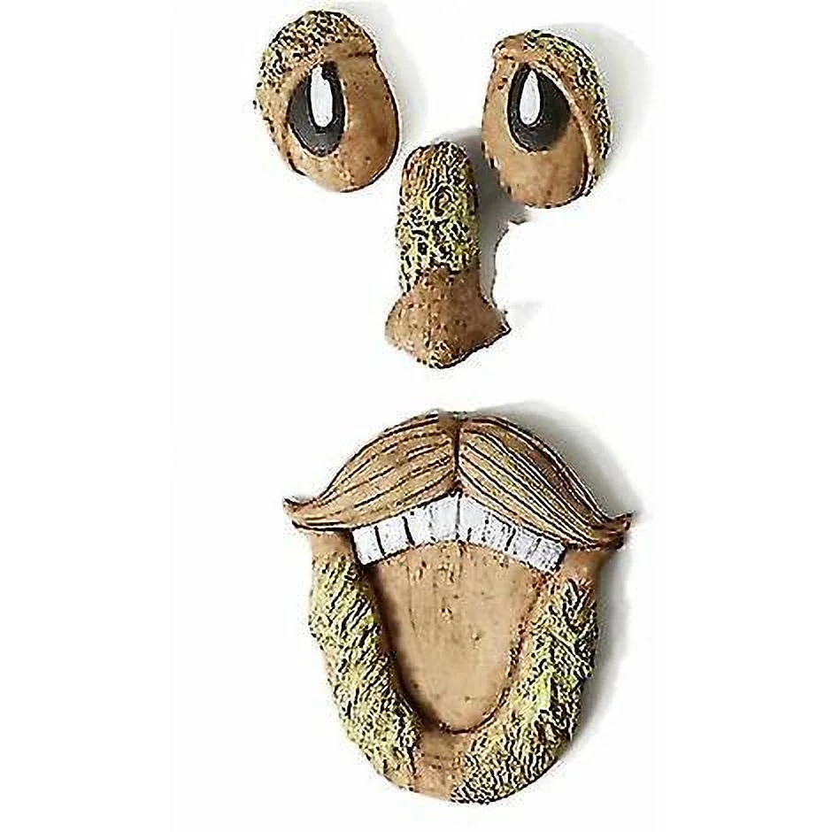 Garden Sculptures And Statues, Garden Statues, Outdoor Garden Decorations,garden Decorations Tree Face Trunk Hanging Decoration Big Eyes For Easter We