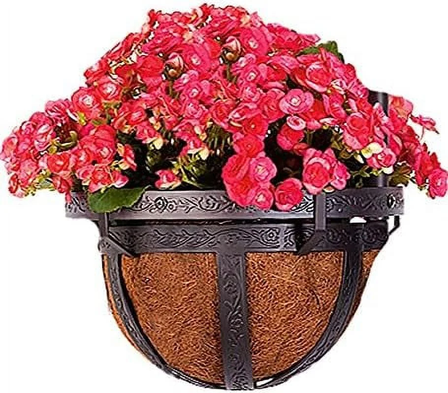 Basket Planter For 8' Steel Garden Obelisk, In Bronze