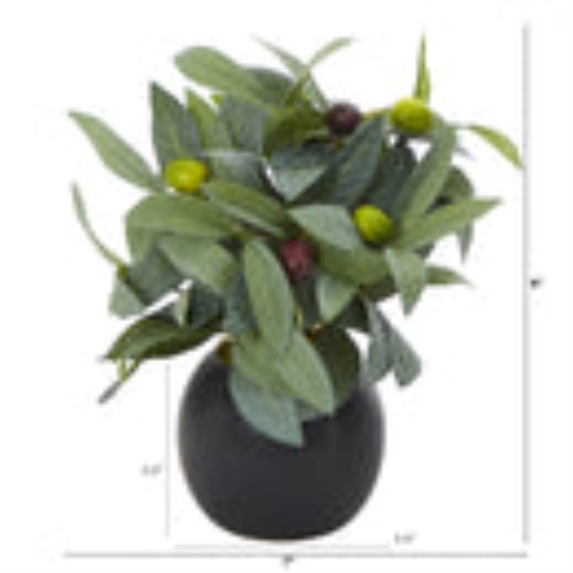 Nearly Natural 4ft. Areca Artificial Palm Branches in Boho Chic Handmade Cotton & Jute Gray Woven Planter