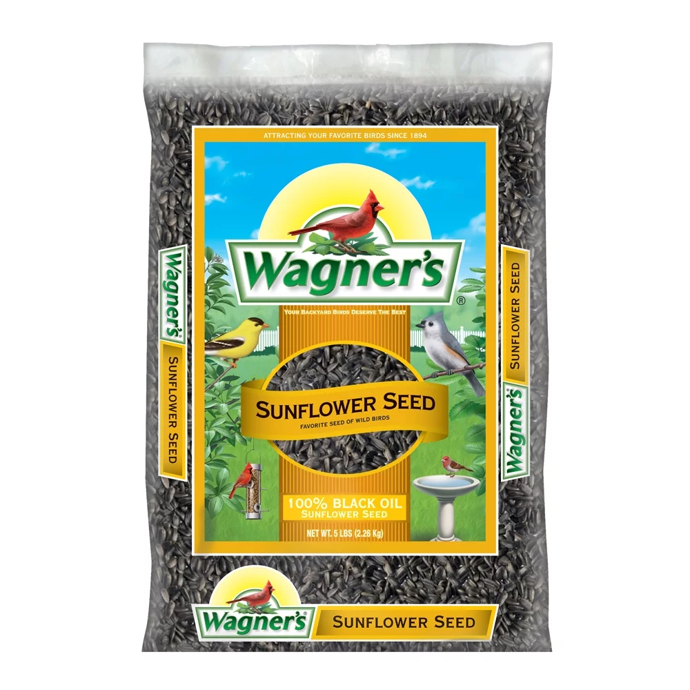Wagner's 5 Lb 100% Black Oil Sunflower Seed