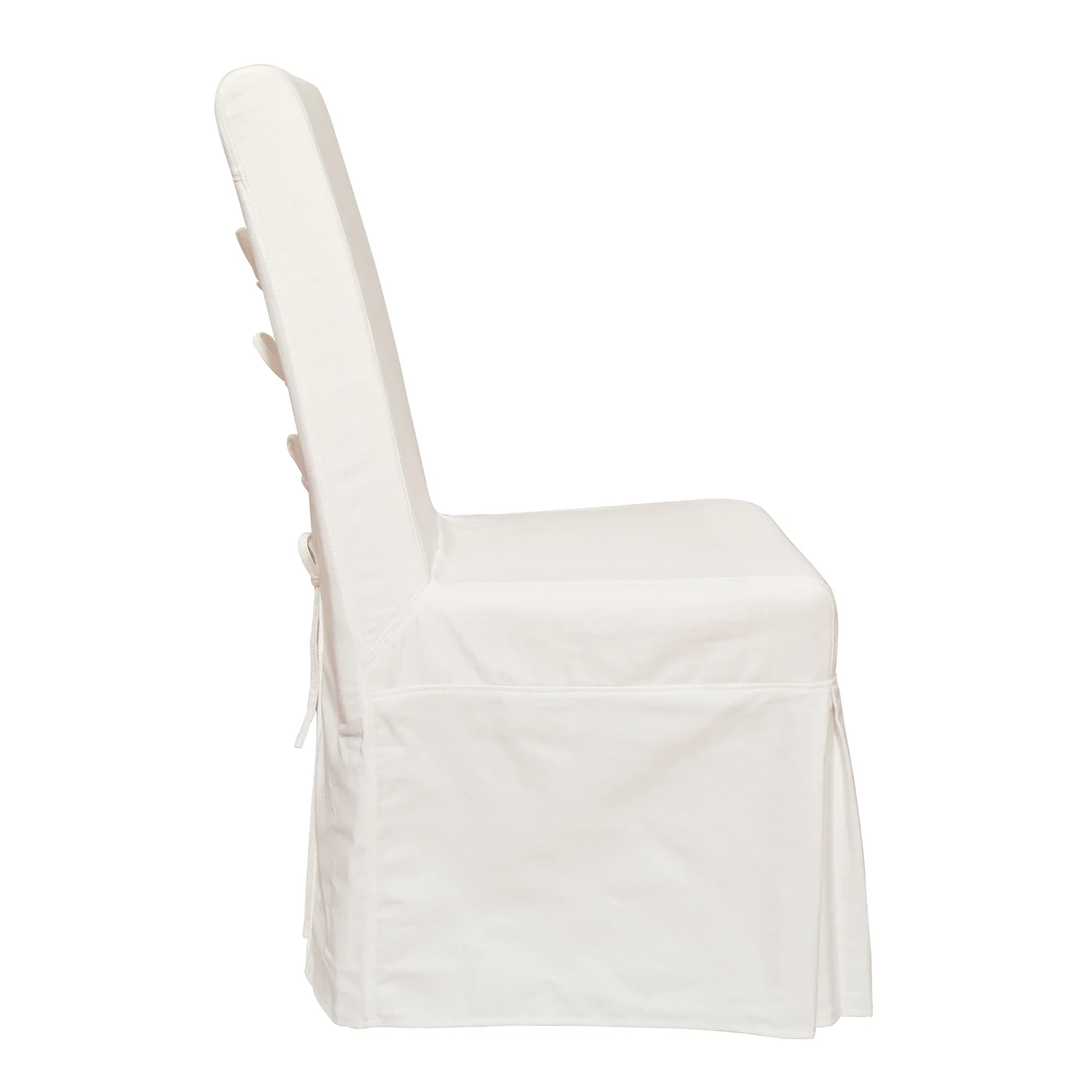 Padma's Plantation Pacific Beach Dining Chair - Sunbleached White