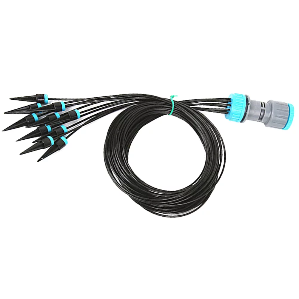 Guichaokj Automatic Watering Drip Irrigation System Kit Gardening Drip Irrigation Set Watering Tool for Home Store Yard Use (Sky-blue)