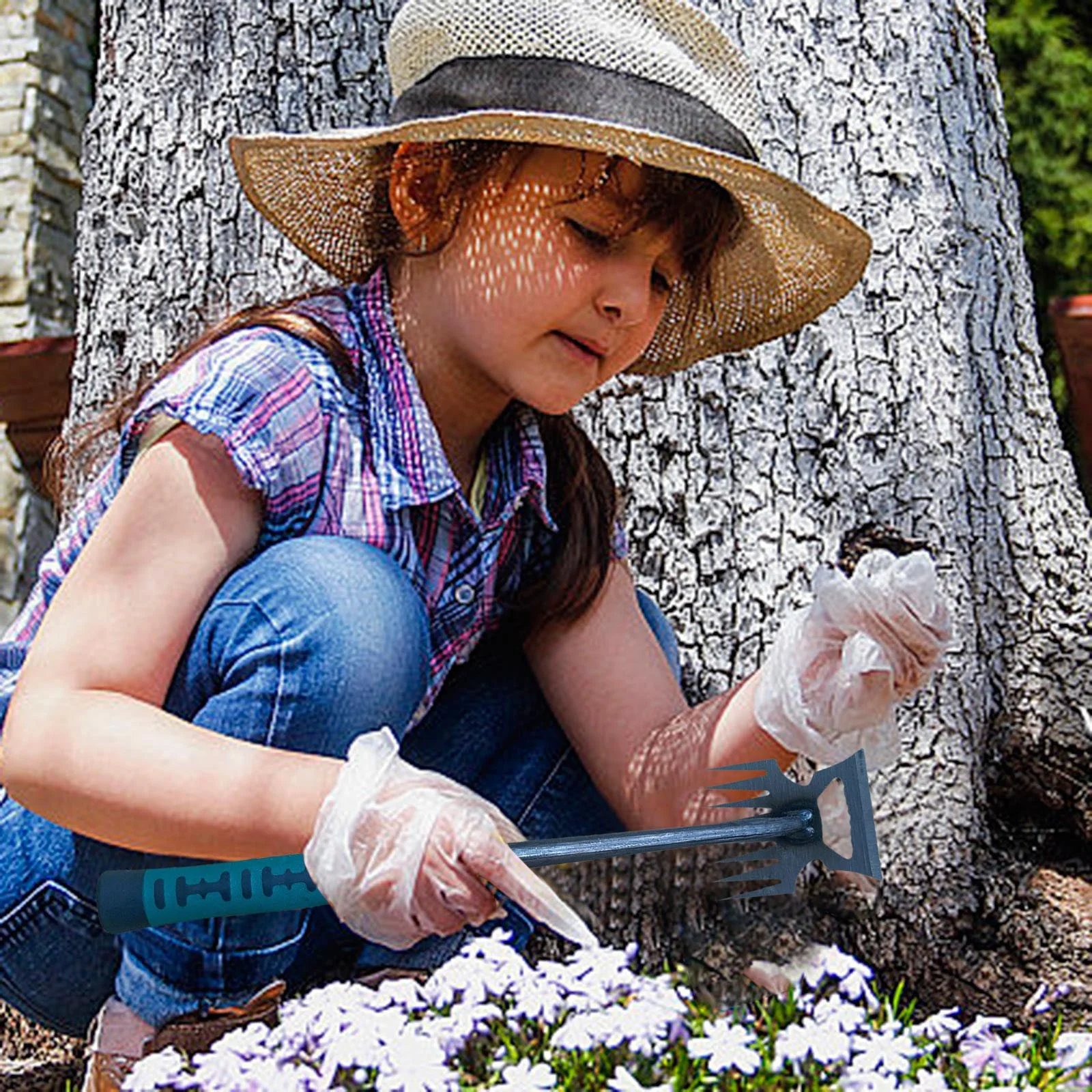 Gardening Eight Tooth Weeding Tool Weeding Manual Weeding Tool Durable Weeding Tool Manual Function Weeding Machine Gardening Tool Yard And Garden