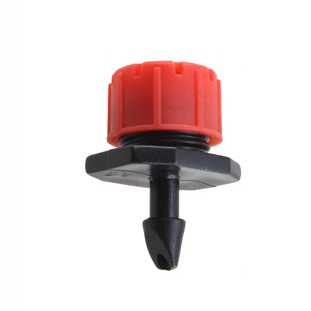 100pcs Plastic Adjustable Emitter Micro Drip Irrigation Sprinklers Watering System Automatic Water Spray Nozzle