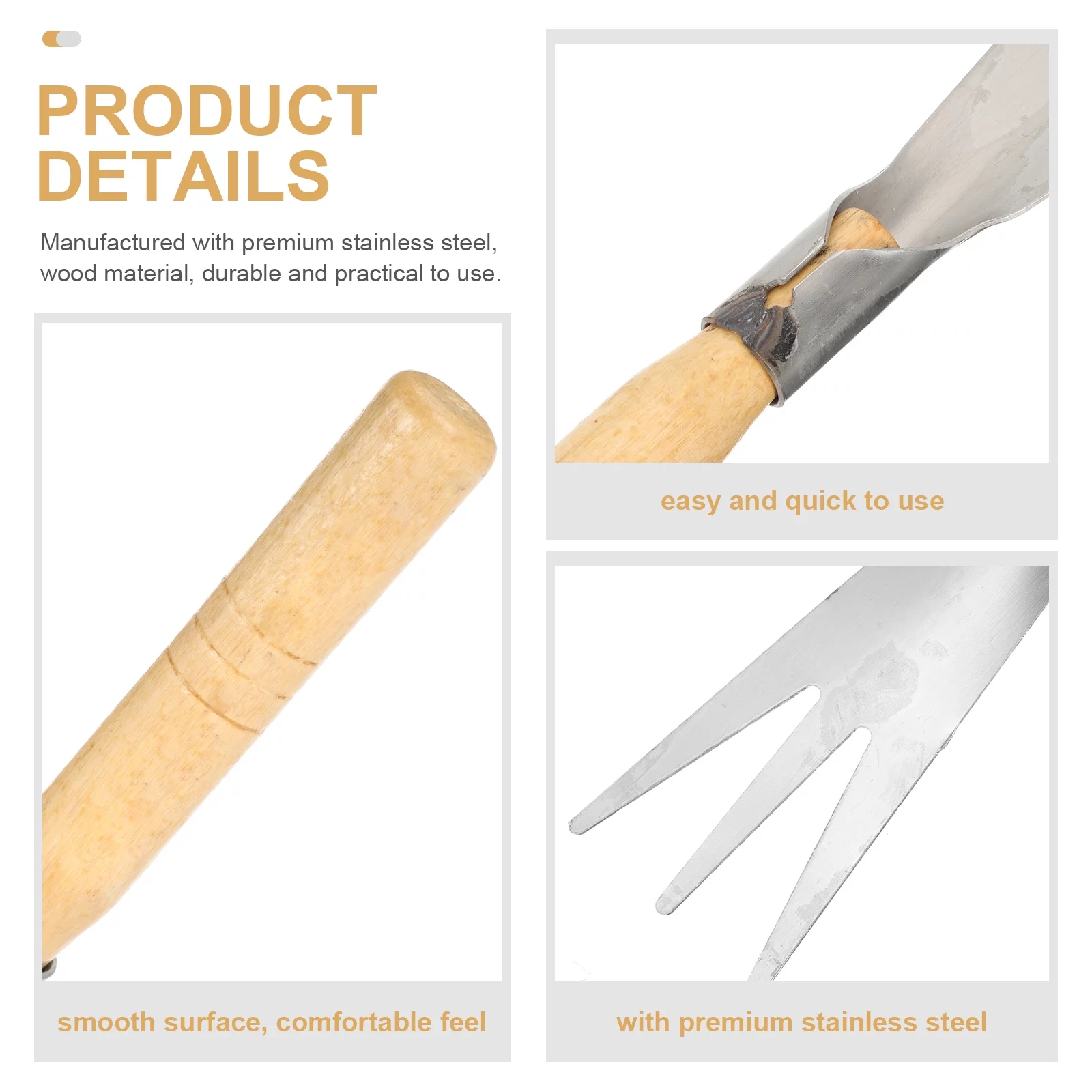 Wild Vegetable Shovel Spade Scoop Gardening Tool Equipment Weeding Hand Dig Vegetables