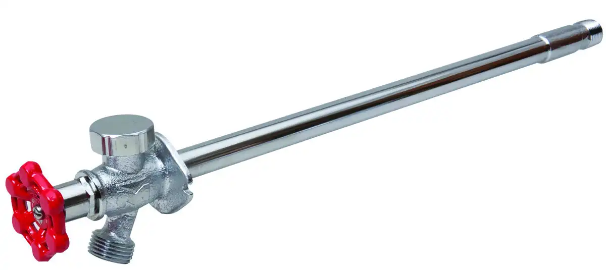 B&K Mueller 104-517 Anti-Siphon Frost-Free Sillcock Valve, 1/2 By 3/4 Inch Connection, Male Pipe Thread By Hose, 125 Psi Pressure, Brass Body