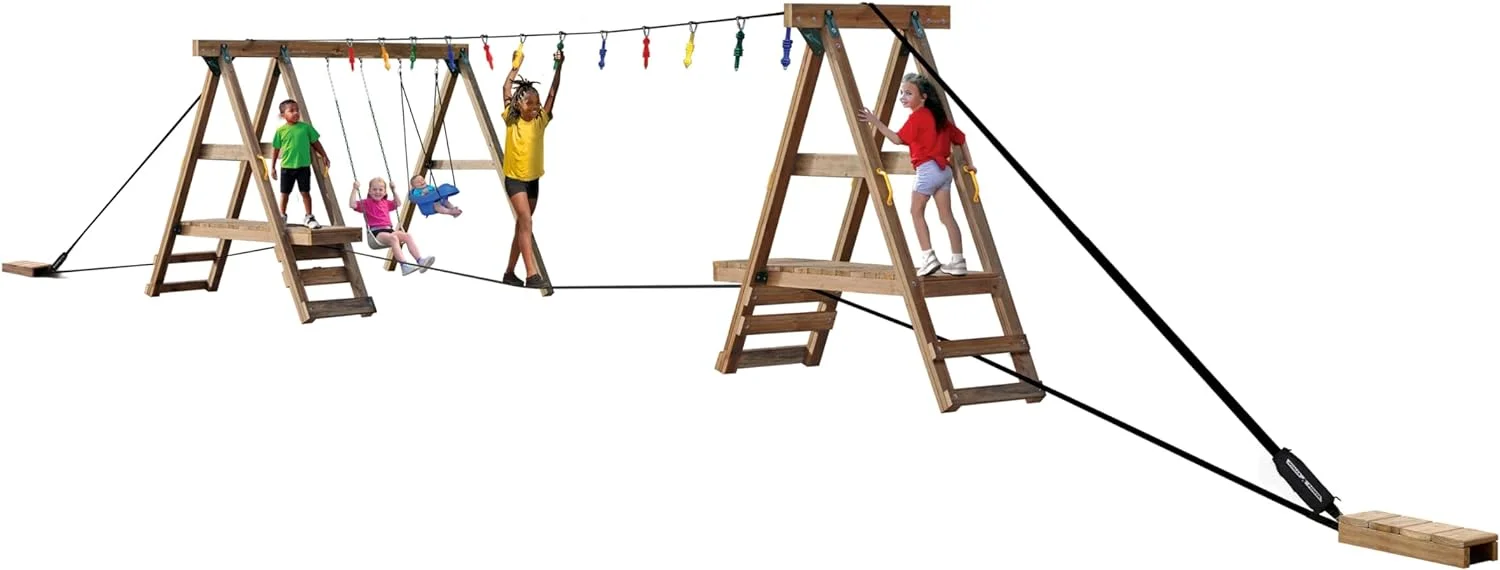 PlayStar Ninja Power Platform Gold KT 50041 Swing Set Hardware and Accessory Kit