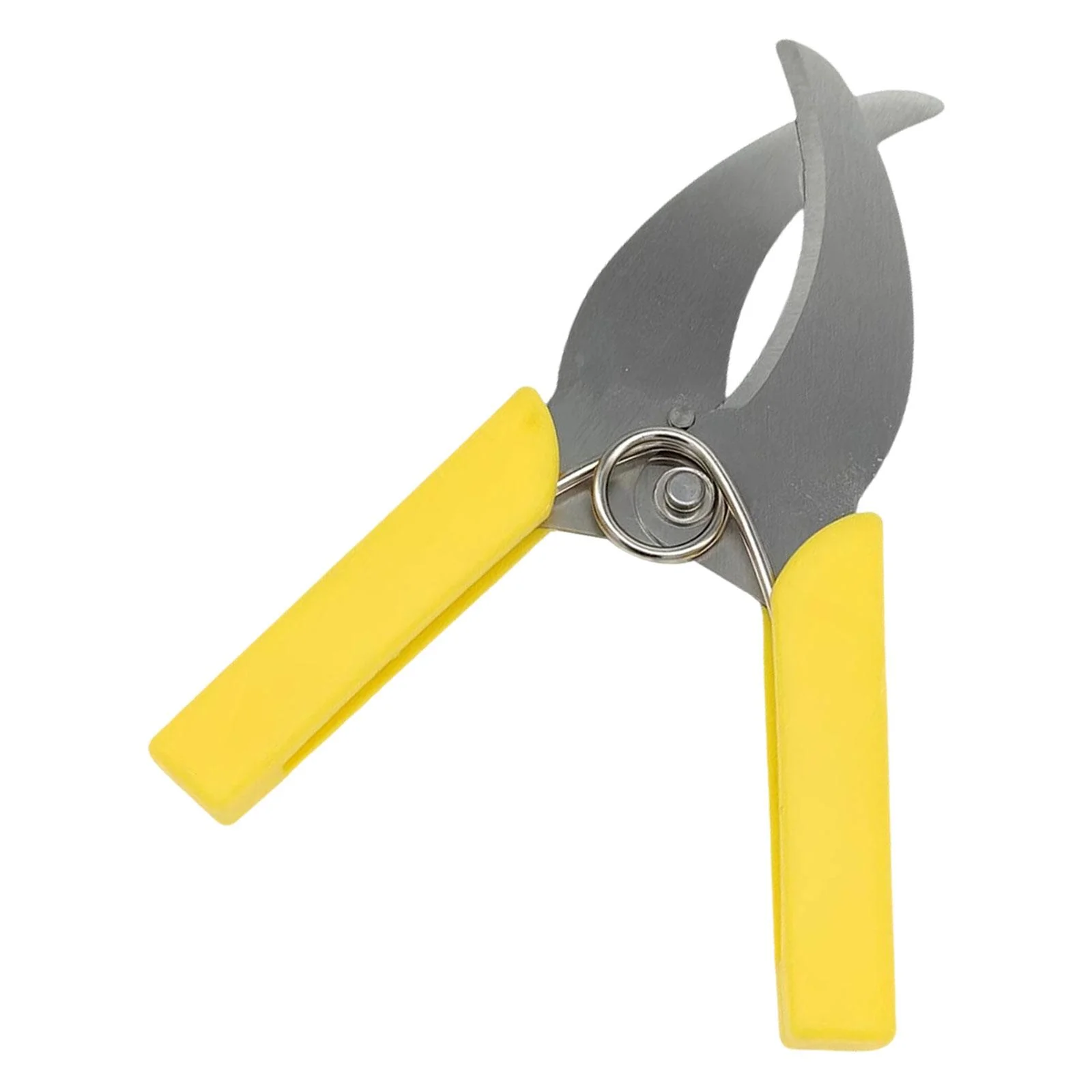 Gazechimp Ring Barking Cutter Scissor Hand Grafting Tool Handheld,Girdling Shear Prunning Yellow Handle