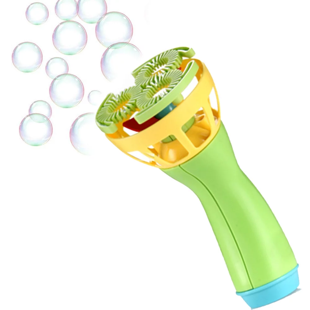 MIARHB Electric Bubble Wands Machine Bubble Maker Automatic Blower Outdoor Toy For Kids