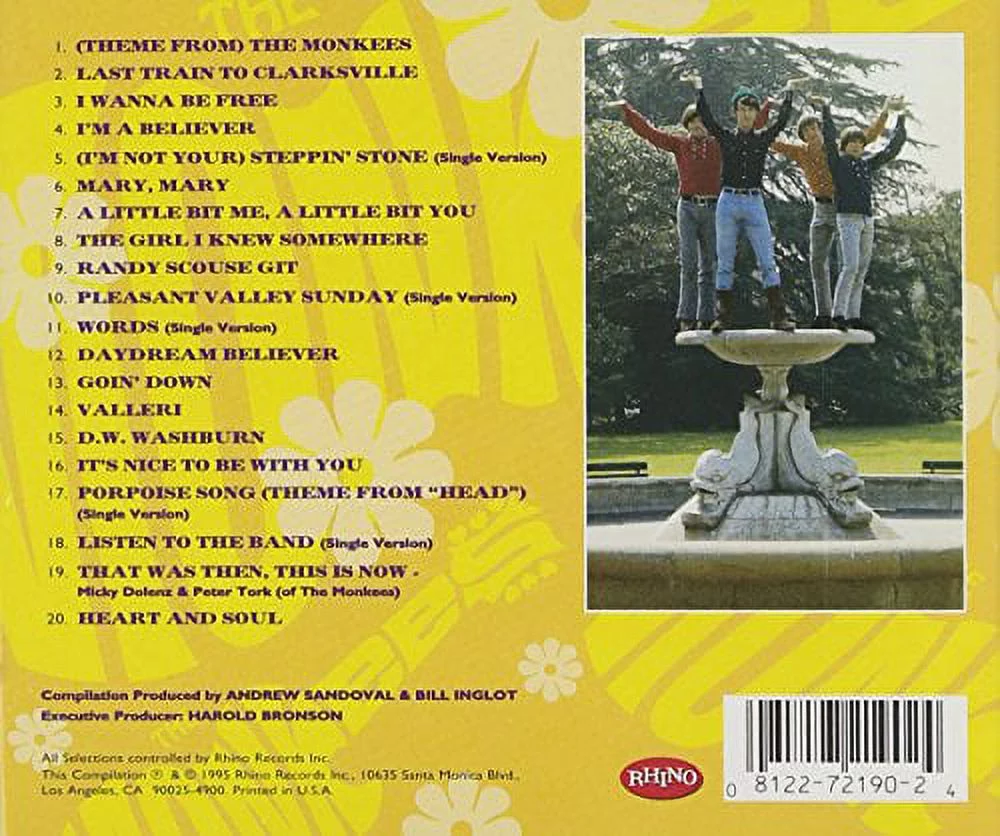 The Monkees - Greatest Hits - Rock N' Roll Oldies - CD
