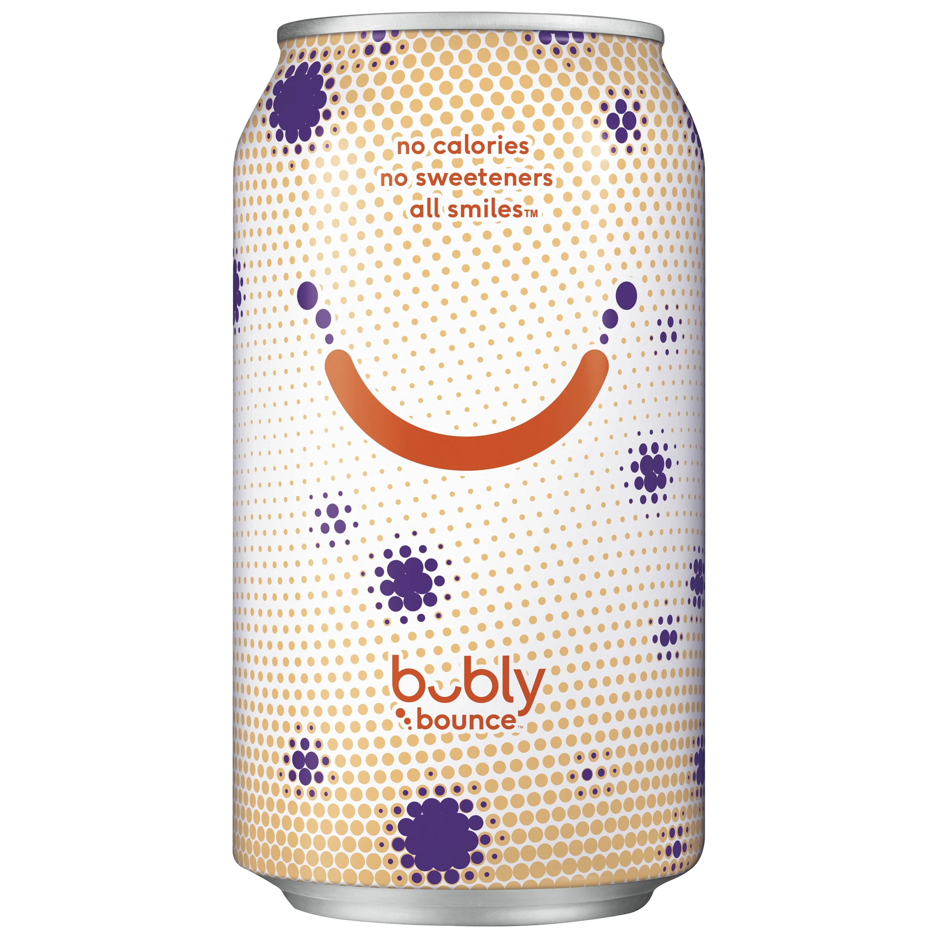 Bubly Bounce Caffeinated Mango Passion Fruit Sparkling Water, 12 fl oz, 8 Pack Cans