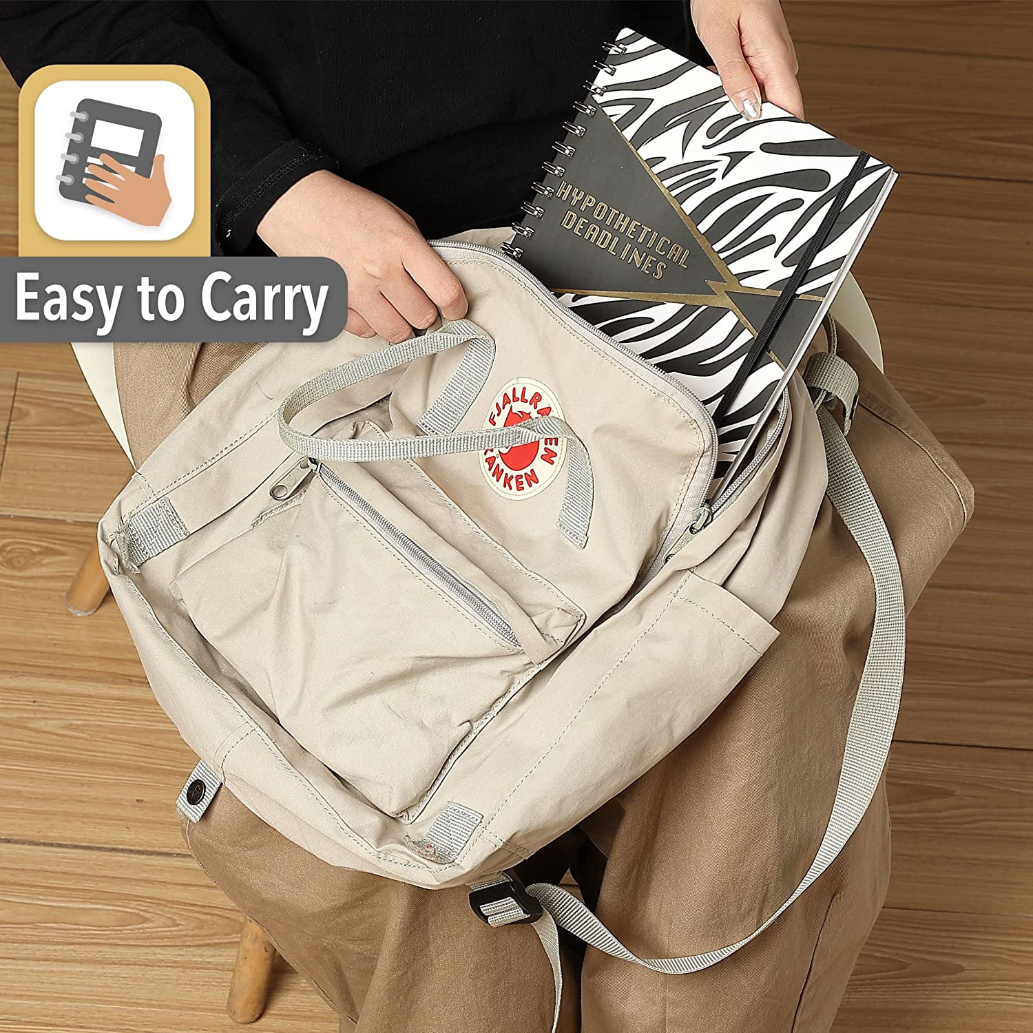 Mr. Pen- Hypothetical Deadlines, 9.4 x 7.5 Inch, 83 Sheets, Twin-Wire Binding Planners, Weekly and Monthly Planner