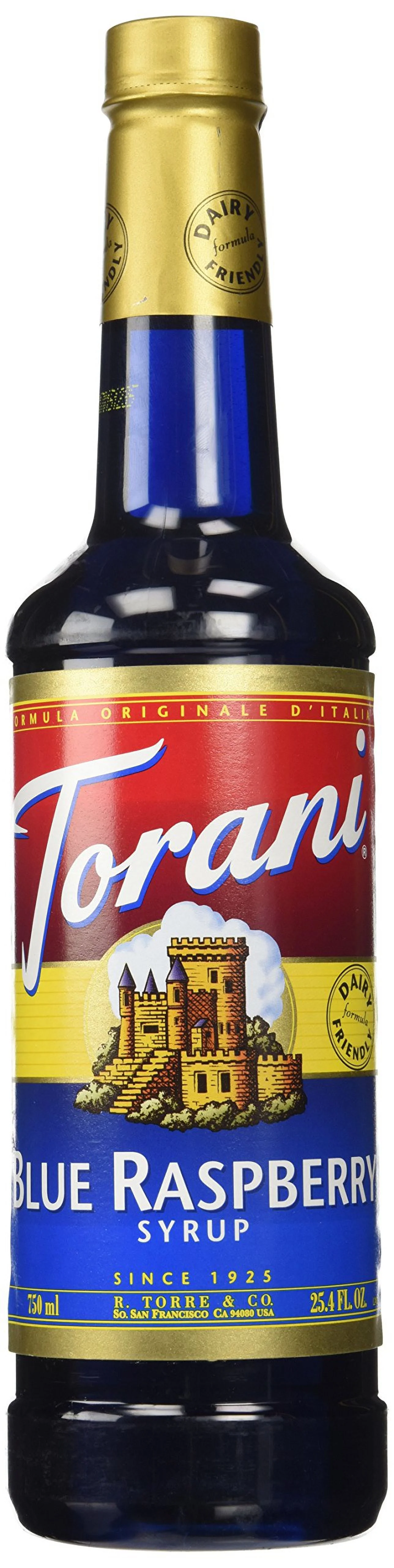 Torani Blue Raspberry Syrup, 25.4 Ounce