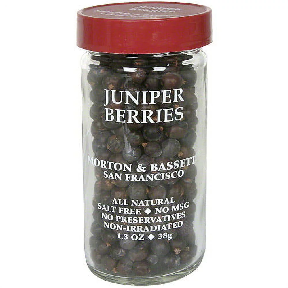 Morton & Bassett Spices Juniper Berries, 1.3 oz (Pack of 3)
