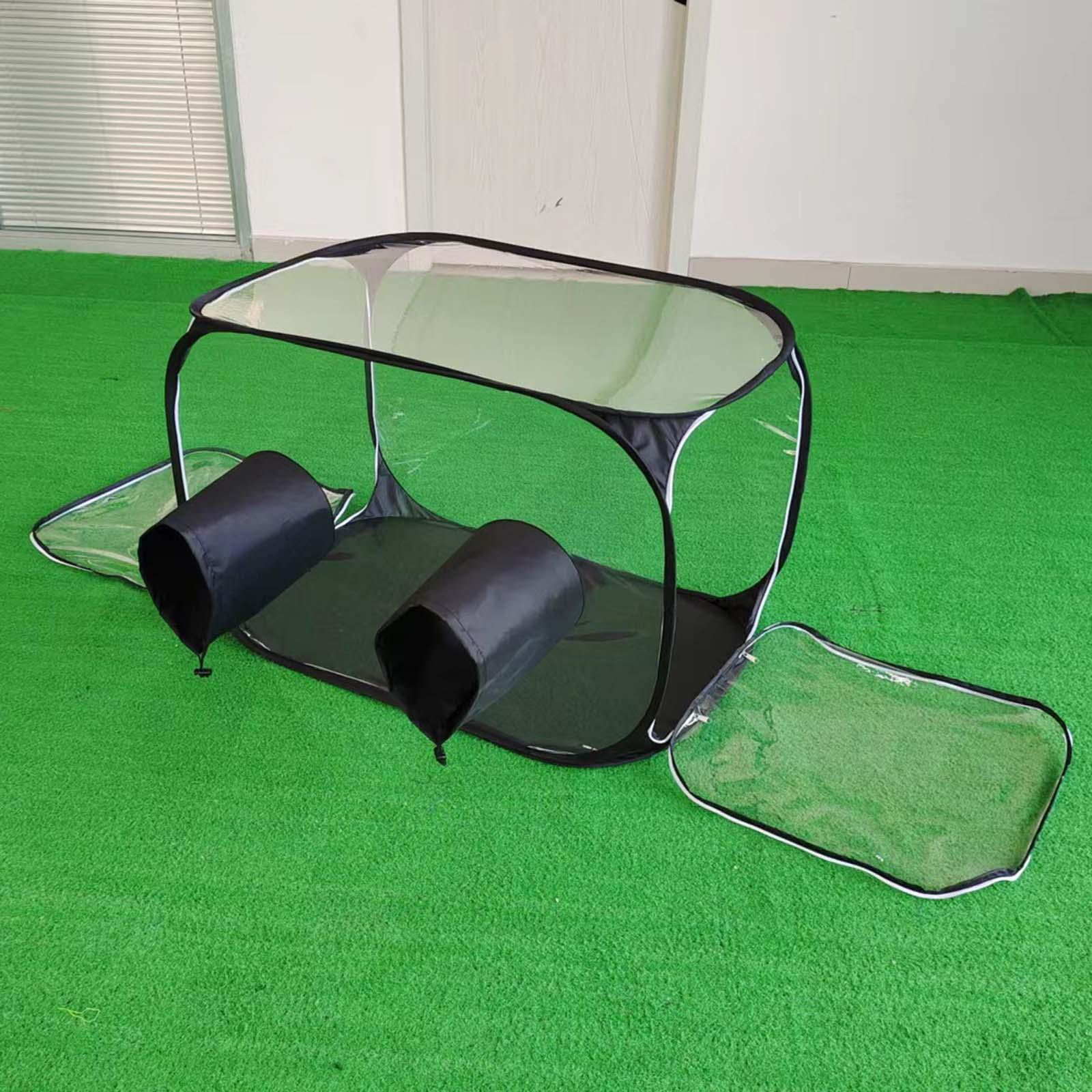 oshhnii Garden Greenhouse Planters Box Foldable Waterproof Easy to Use Mushrooms Growing black