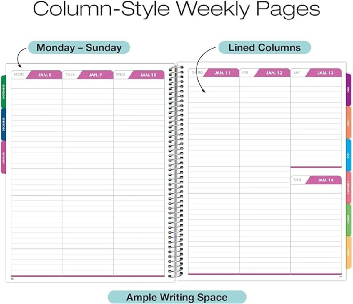 2024 Laminated Cover Fashion Planner - 8.5