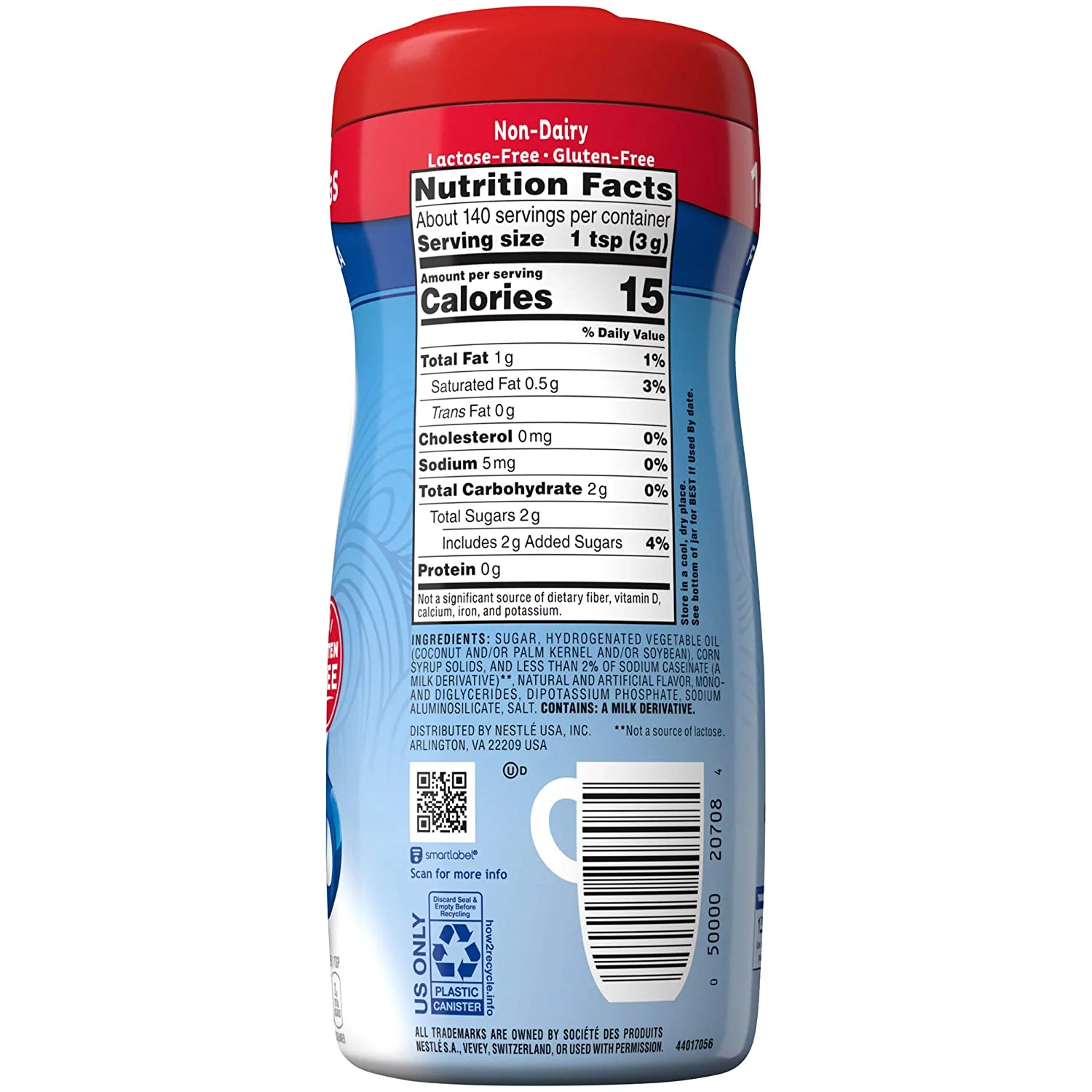 Coffee-Mate Coffee Creamer, French Vanilla, 15 oz (Pack of 2)