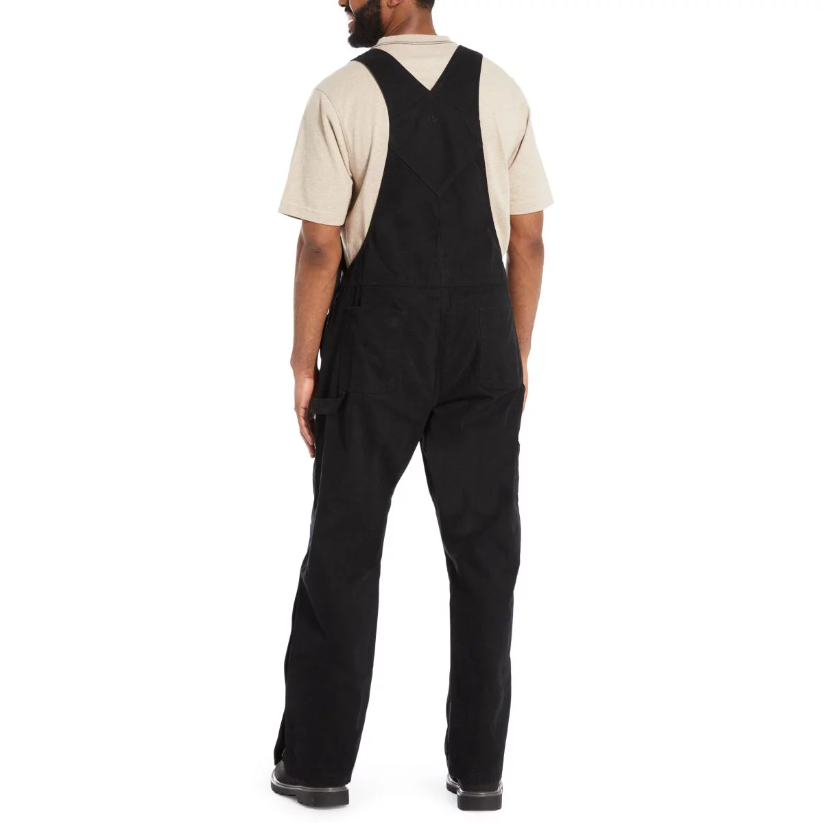 Wolverine Sawmill Duck Bib Overall Men Black