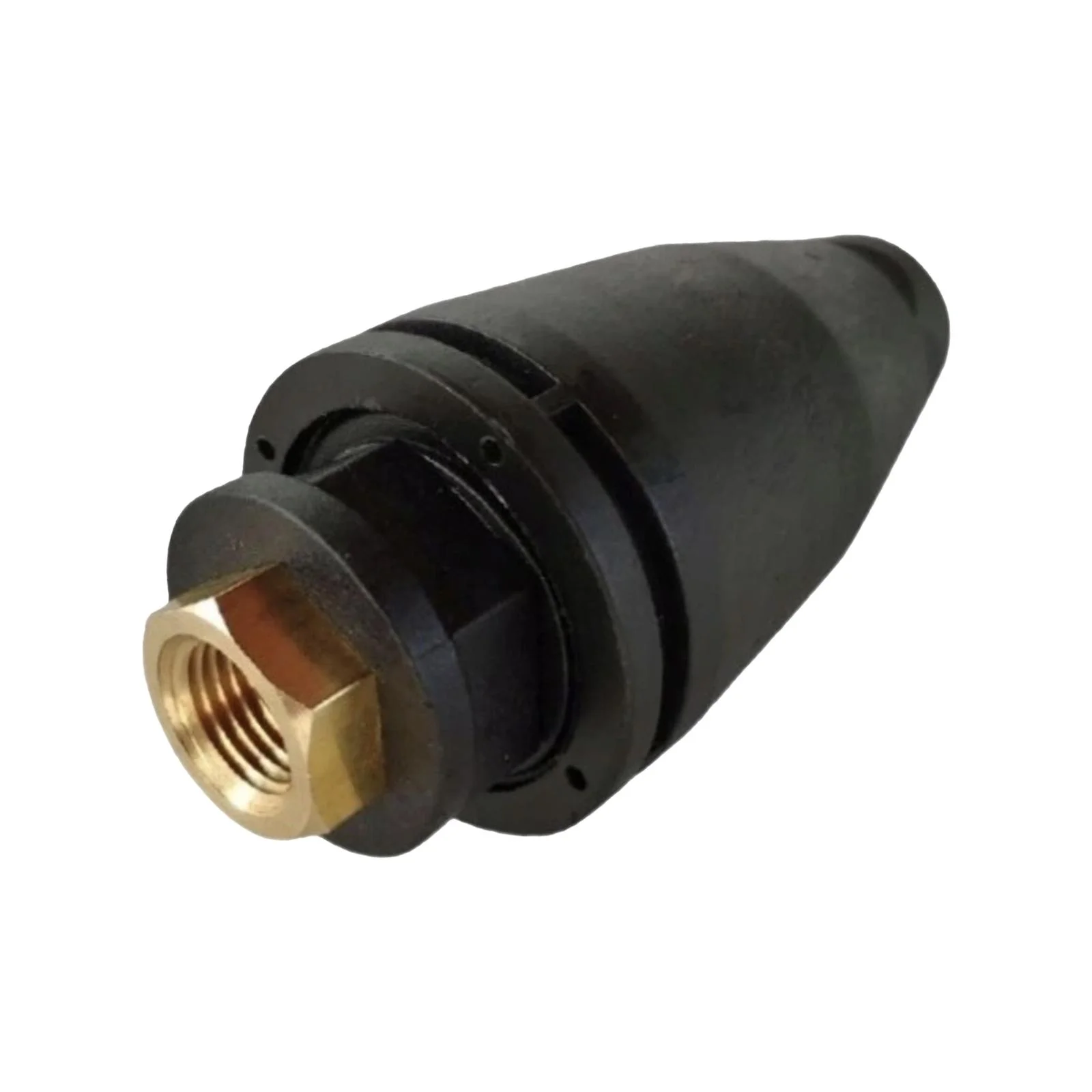 Gazechimp Rotary Nozzle Rotary Nozzle 1/4 inch Rotating Nozzle Rotating 84.8mm Threaded